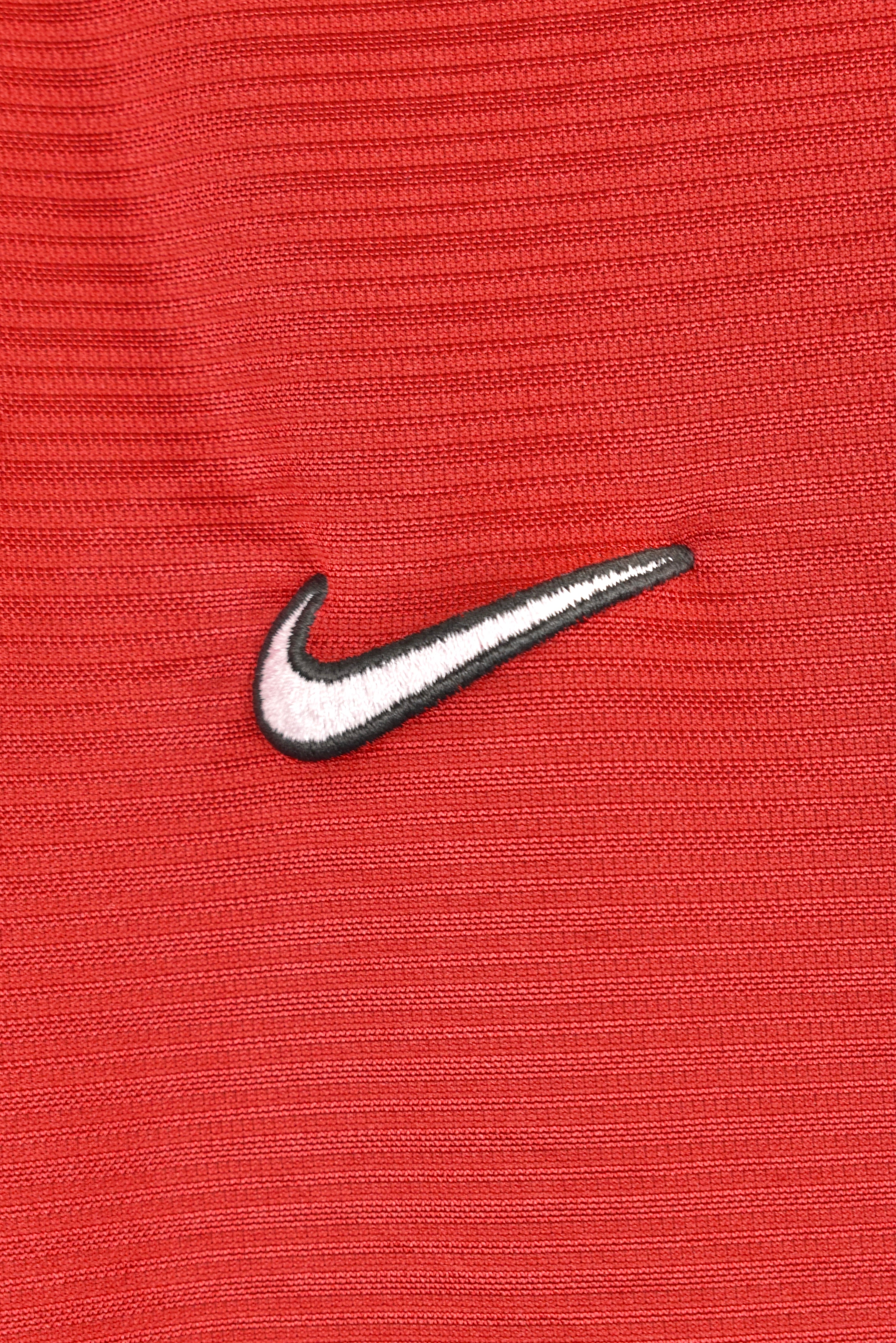 Vintage Nike shirt, red embroidered tee - AU L NIKE