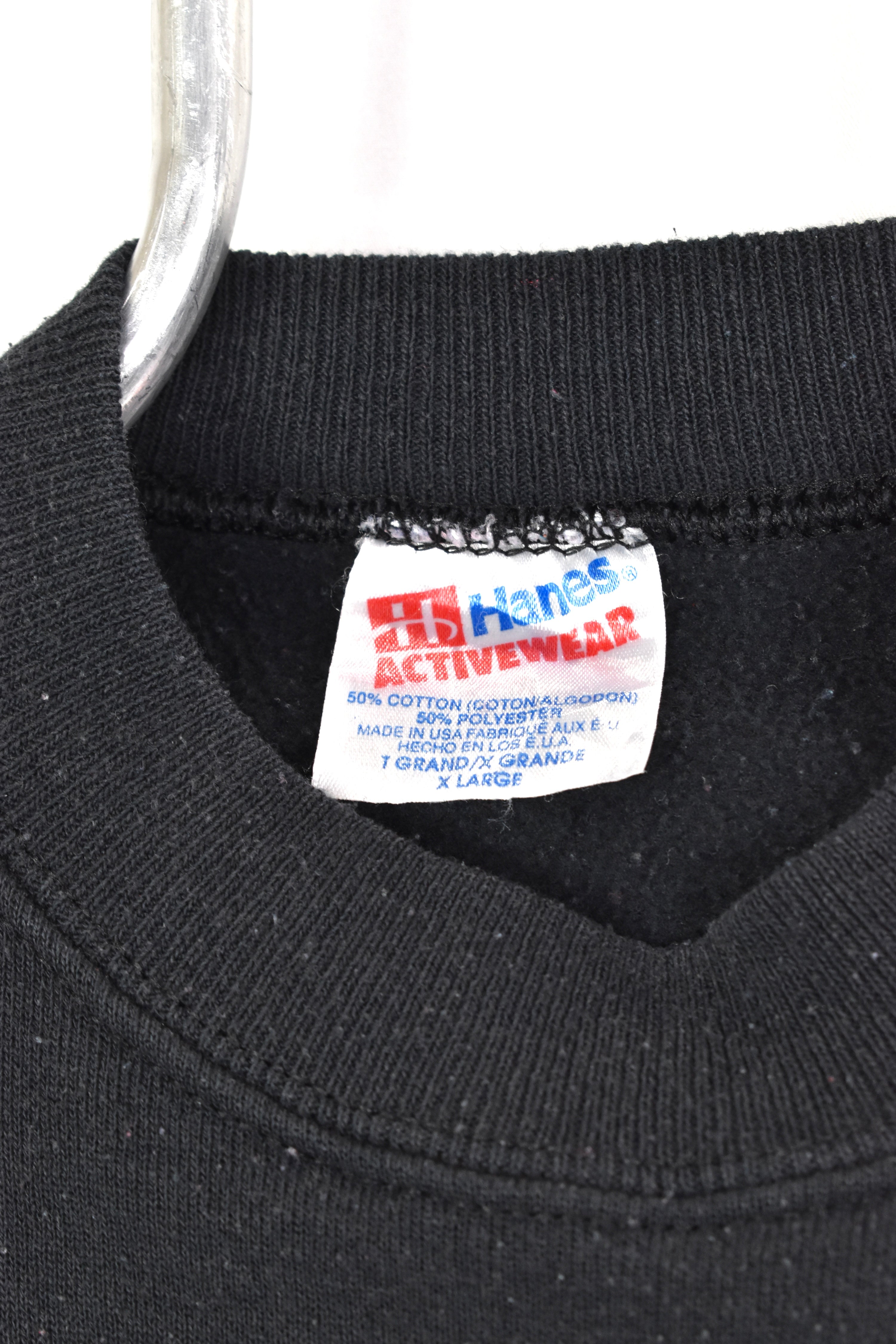 Vintage Philadelphia Flyers sweatshirt, NHL 1993 black graphic crewneck - AU L PRO SPORT