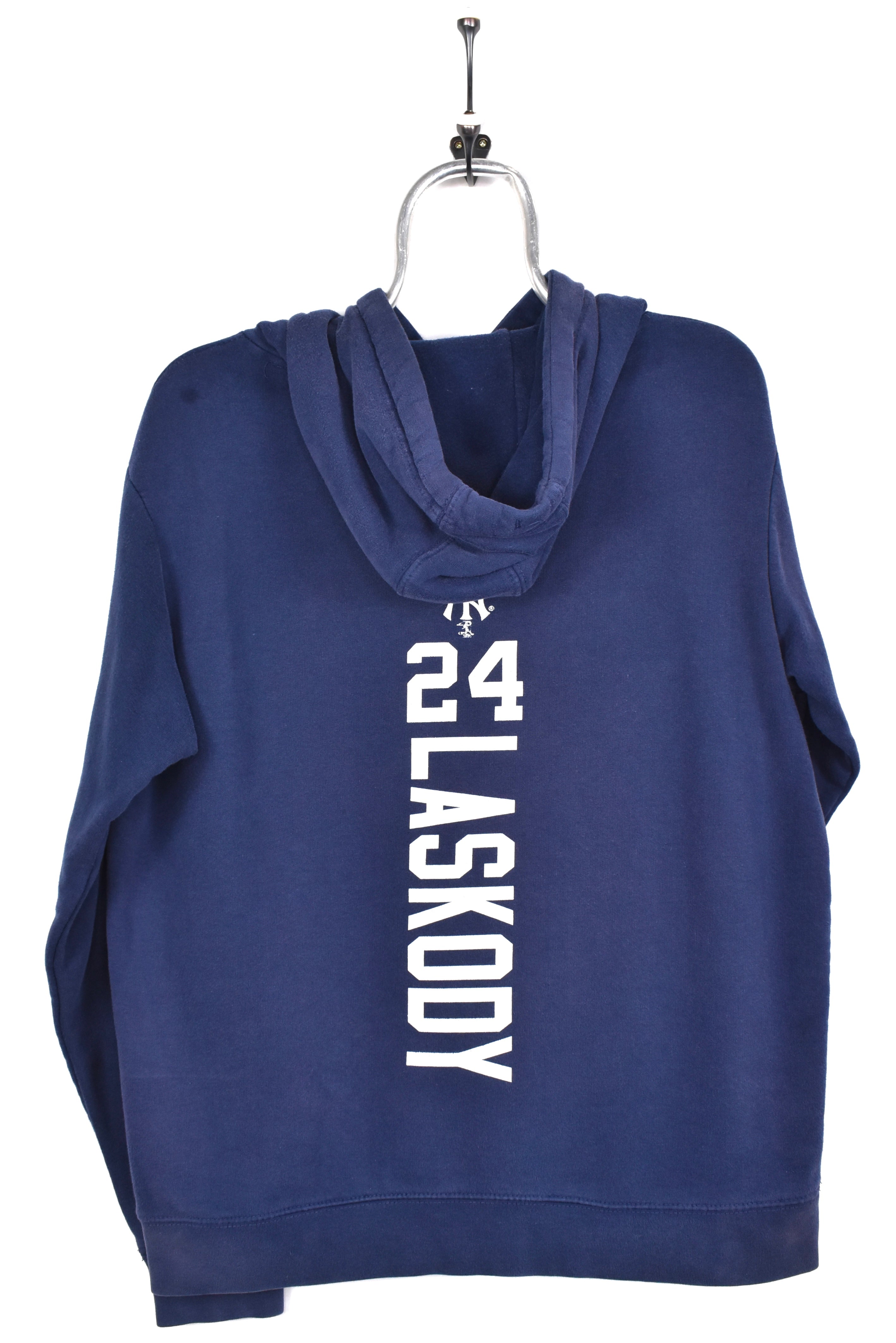 Vintage New York Yankees hoodie, MLB navy graphic sweatshirt - AU M PRO SPORT