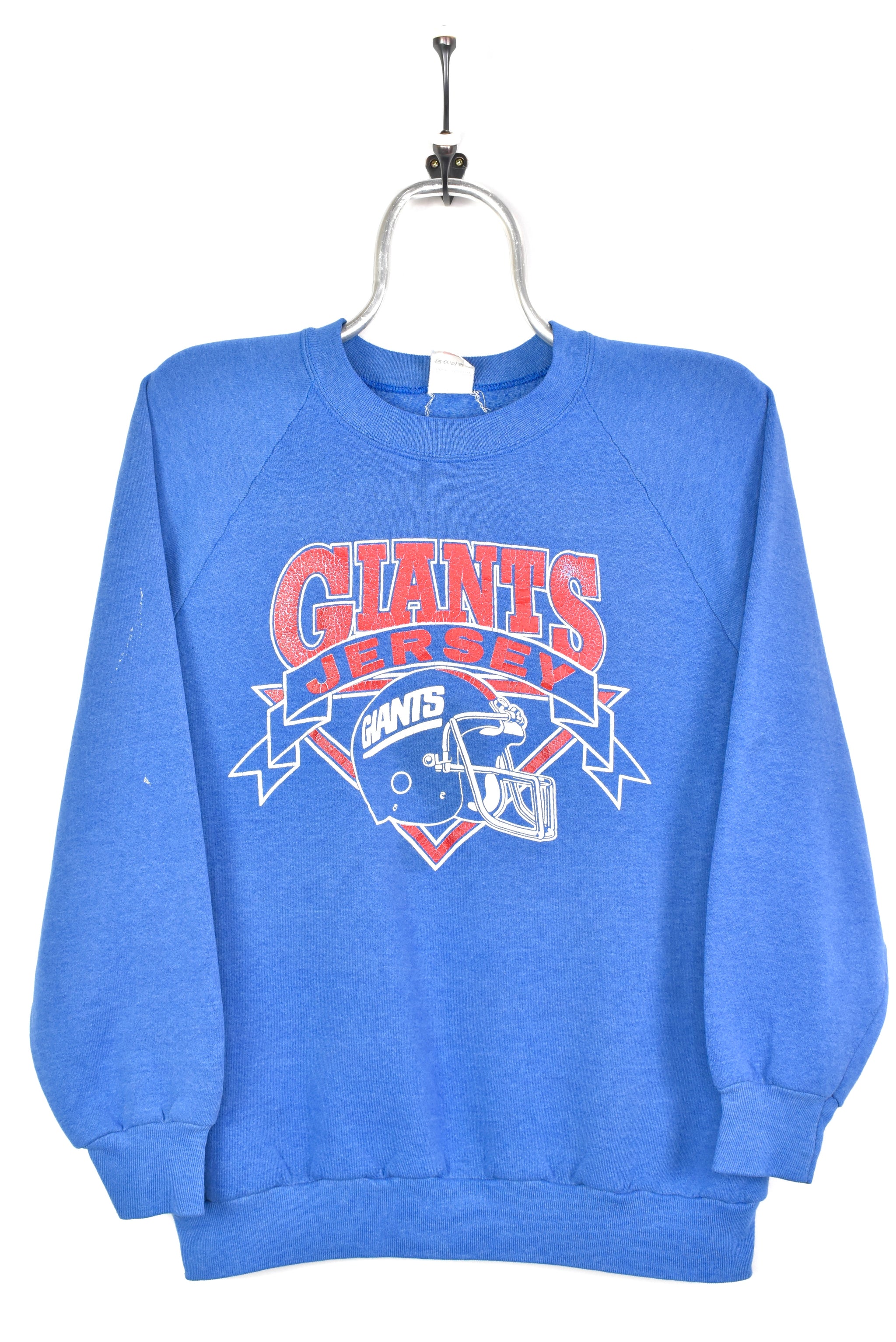 New York Giants Vintage 90's NFL Crewneck Sweatshirt Red / 2XL