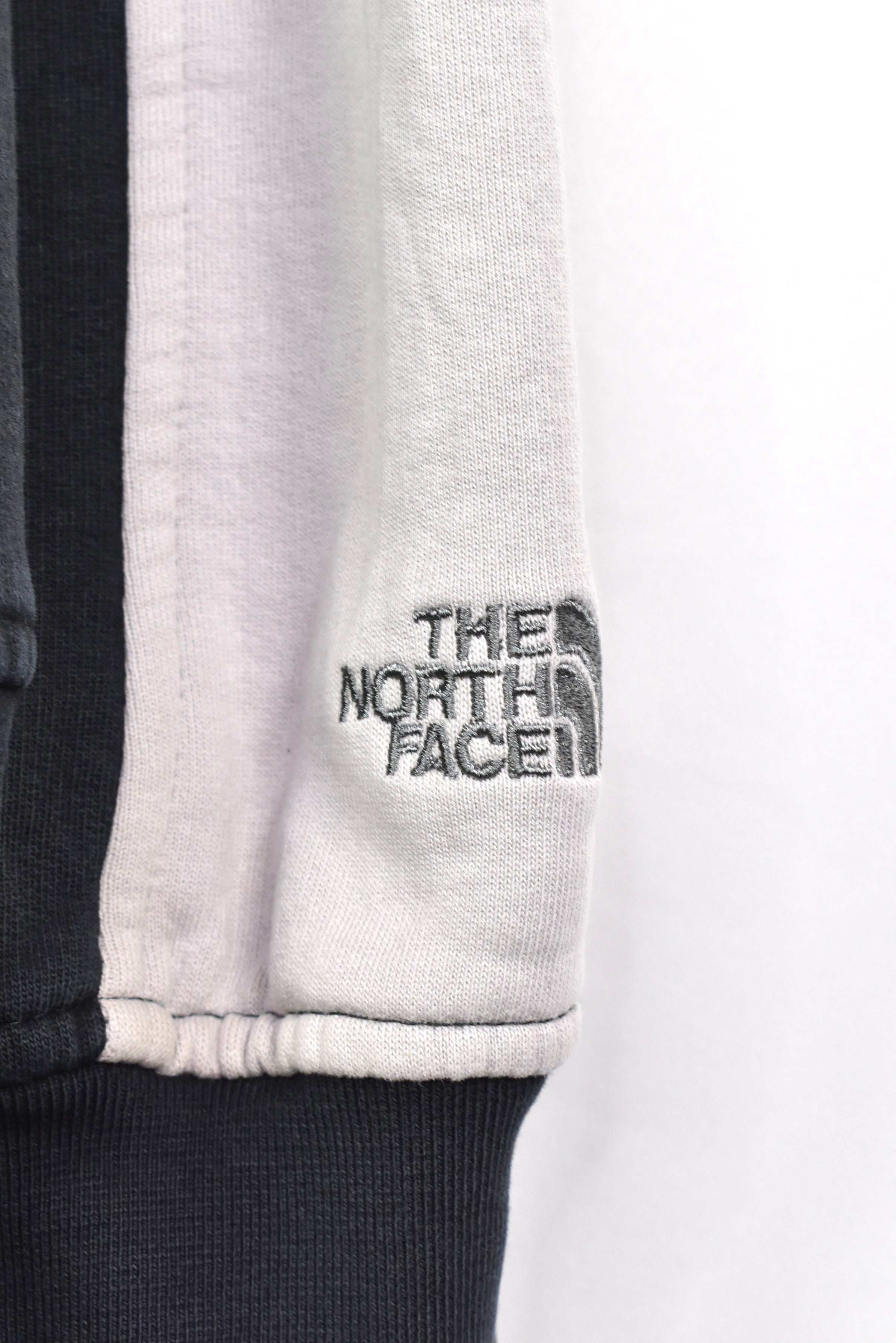Vintage The North Face hoodie, full zip embroidered sweatshirt - XL, black THE NORTH FACE