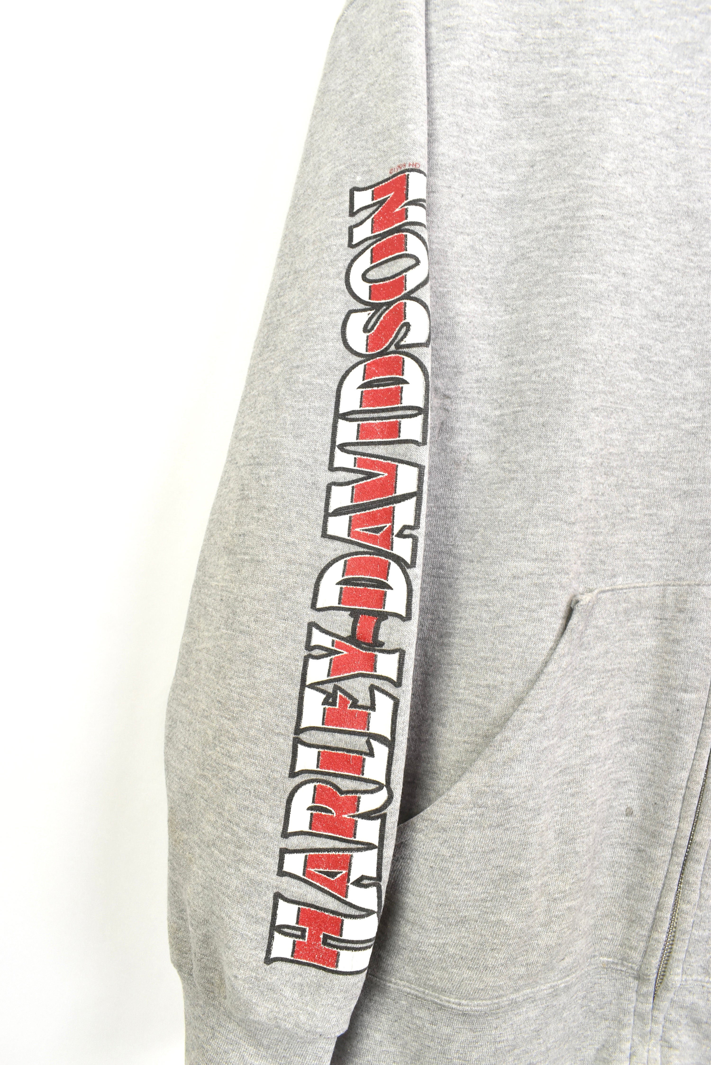 Vintage 1998 Harley Davidson grey hoodie | XXL HARLEY DAVIDSON