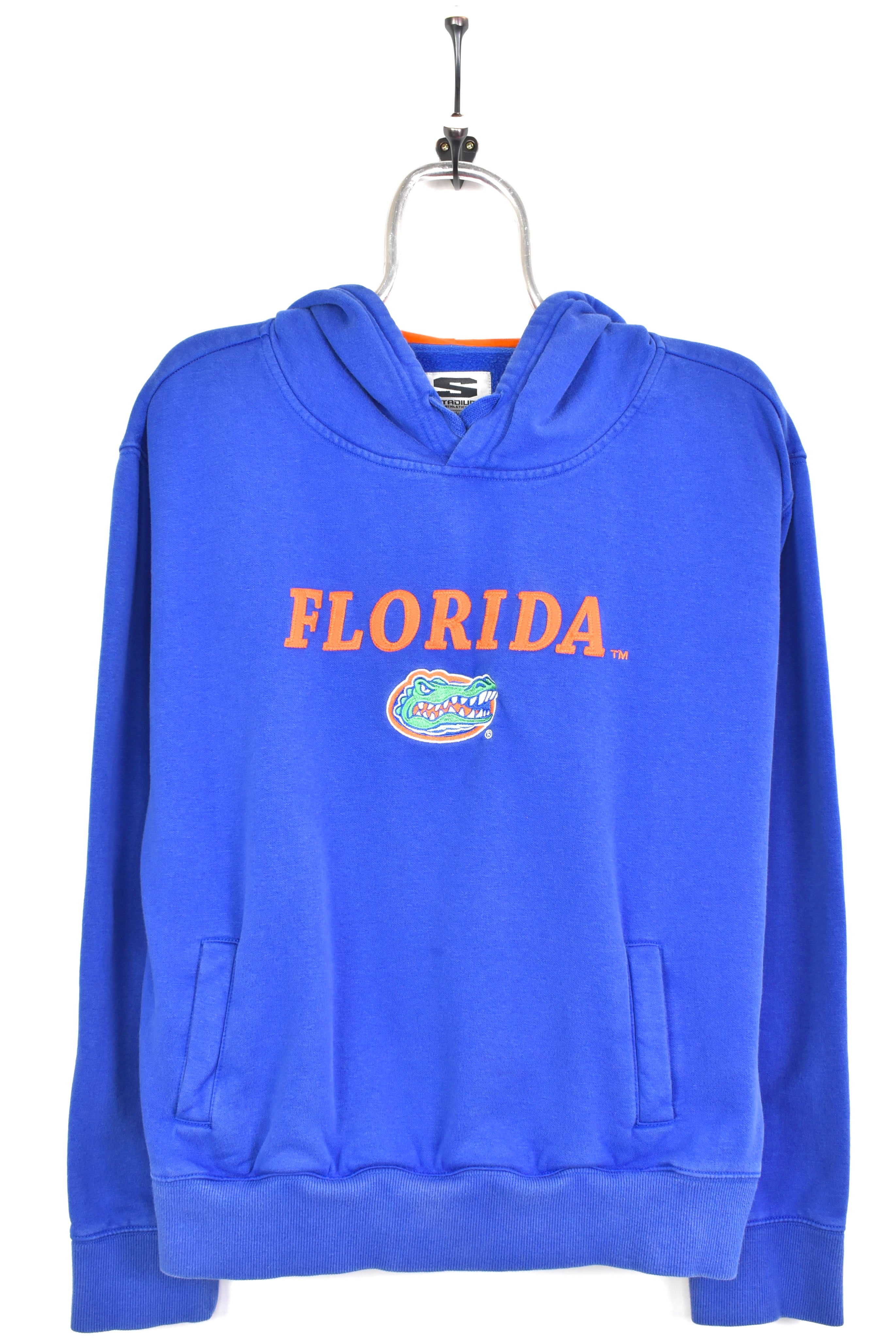 Vintage Florida University embroidered blue hoodie | Medium COLLEGE