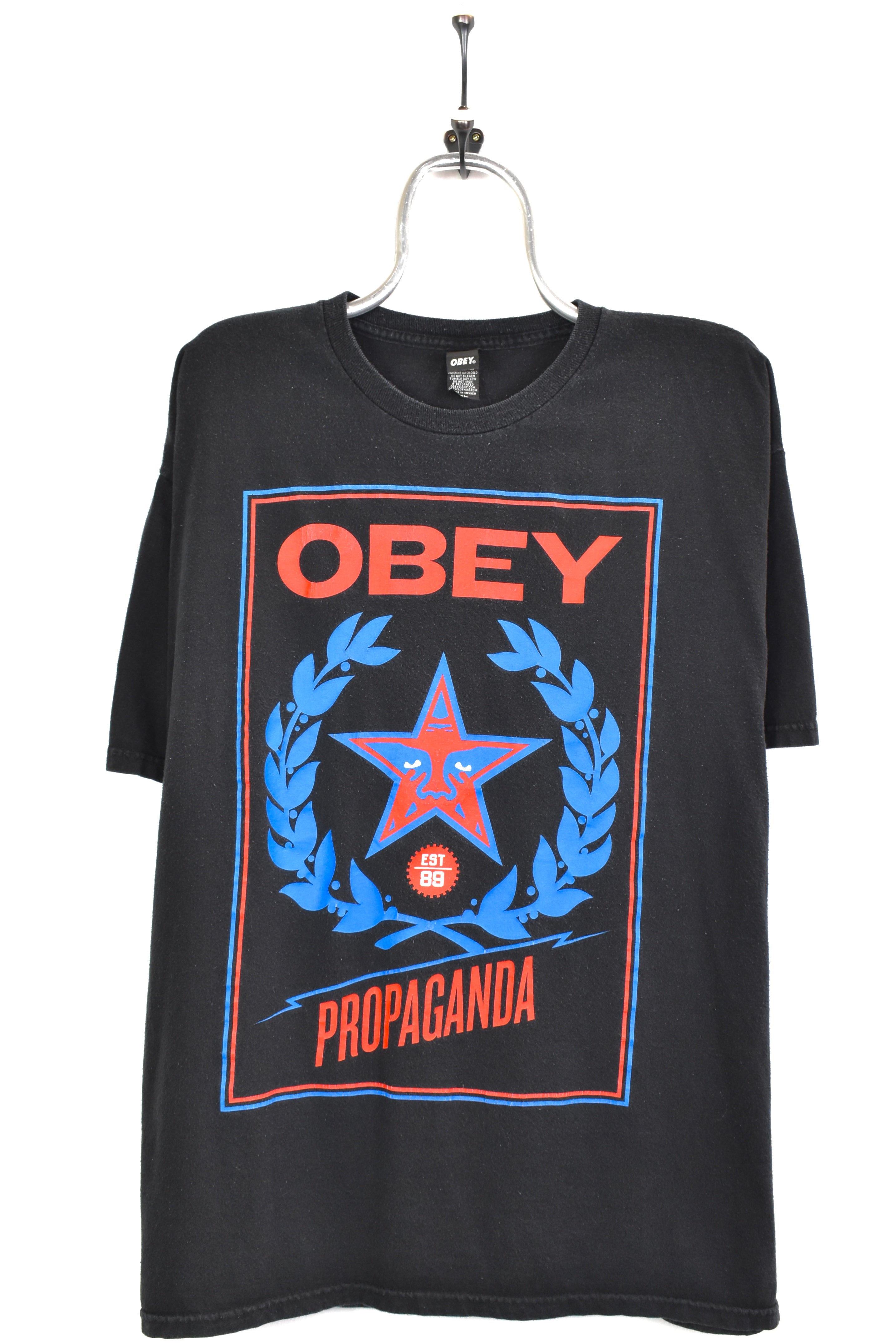 Vintage Obey black t-shirt | XL OTHER