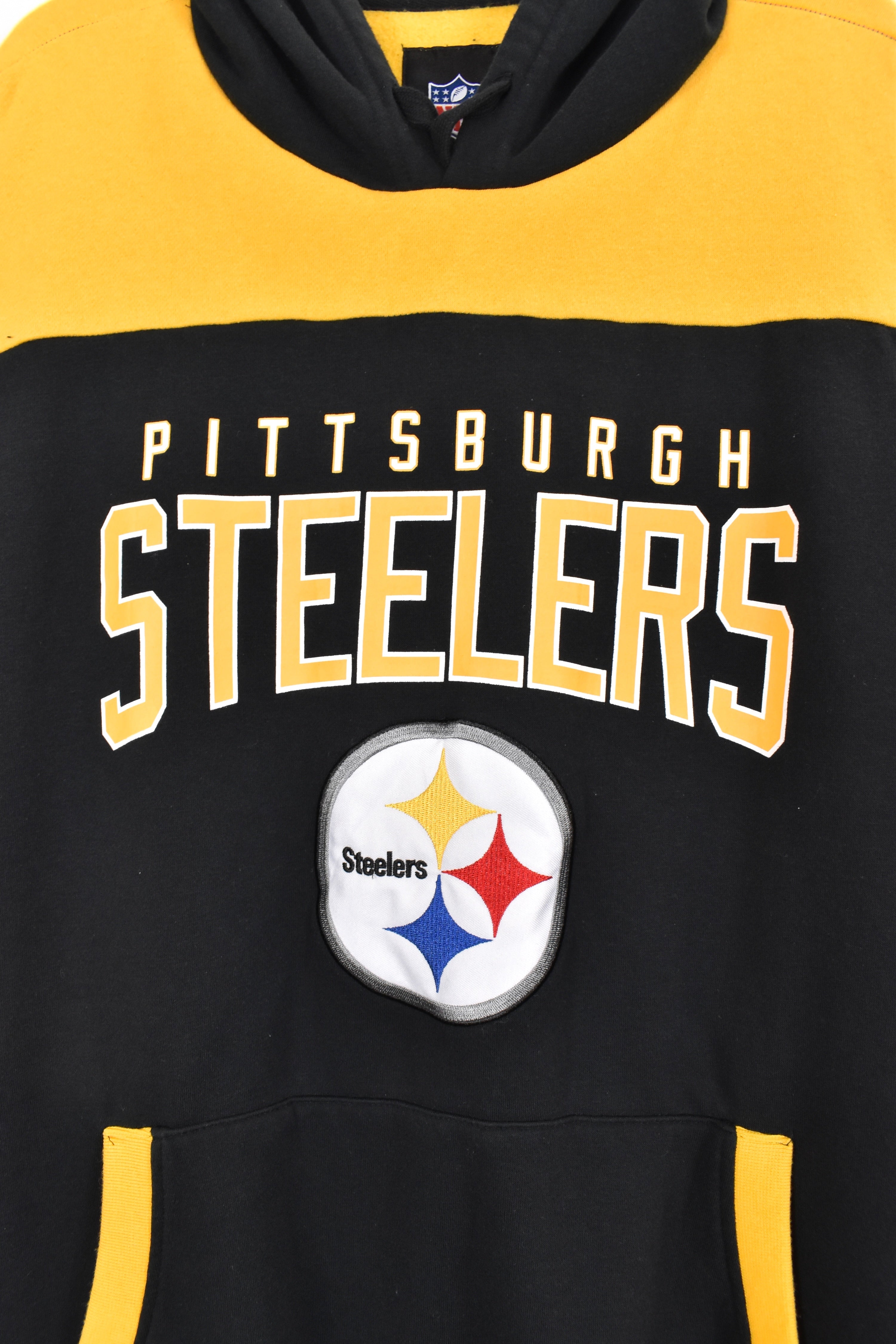 Modern Pittsburgh Steelers hoodie, NFL black graphic sweatshirt - AU XXL PRO SPORT
