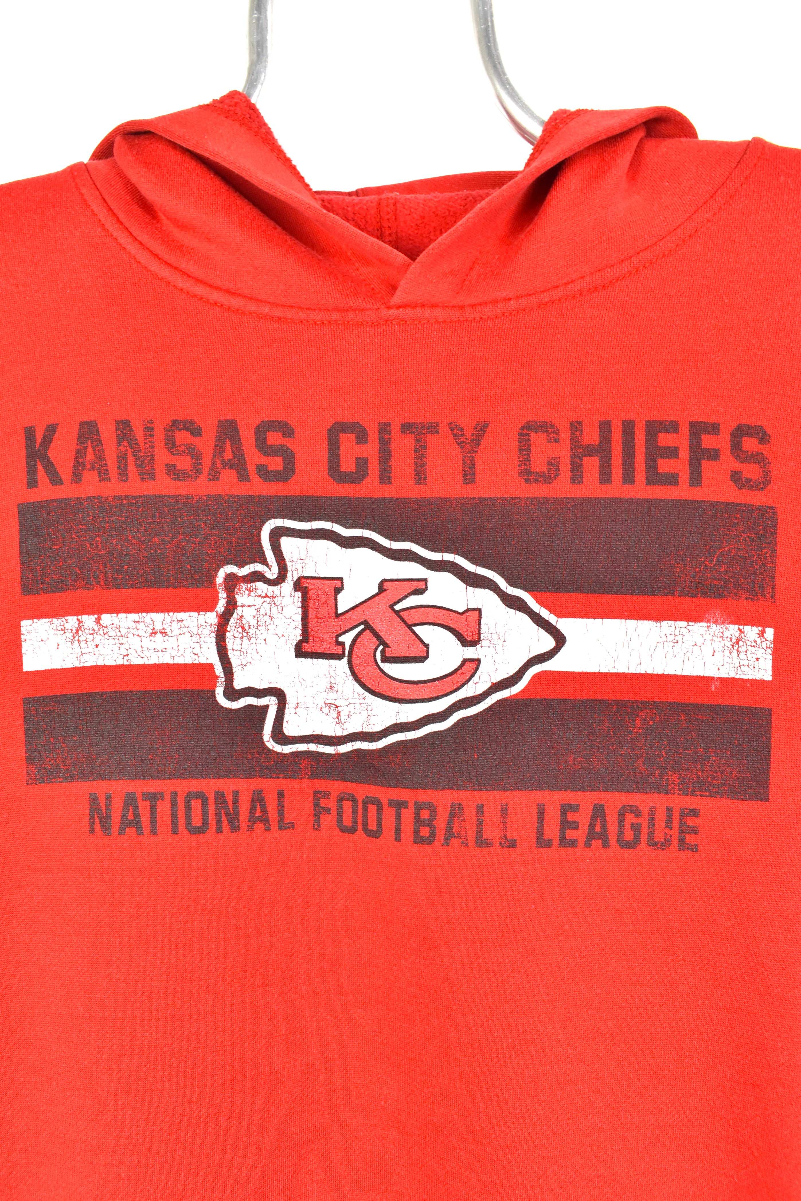 Modern Kansas City Chiefs hoodie, NFL graphic sweatshirt - large, red PRO SPORT