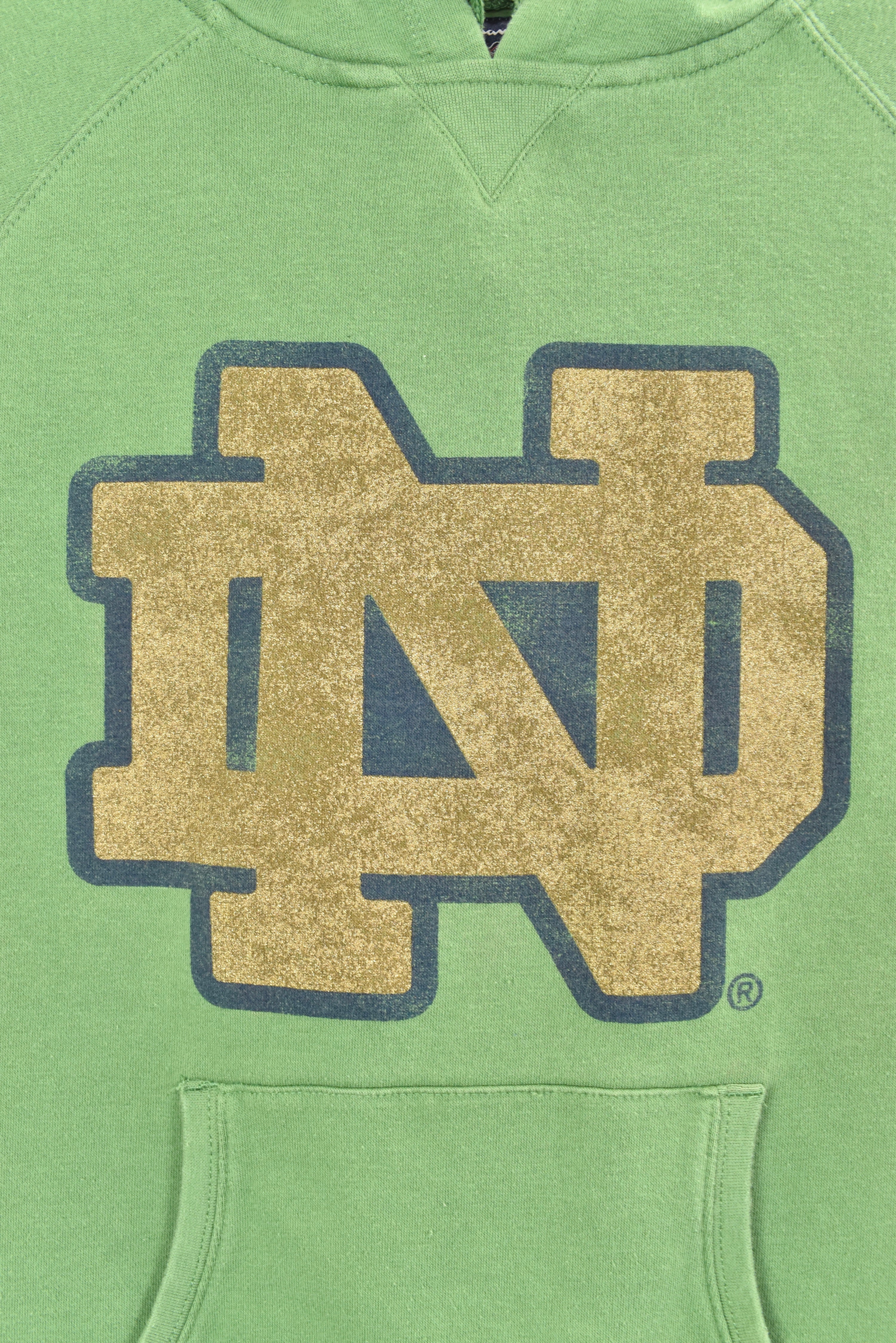 Vintage Notre Dame University green hoodie | Small COLLEGE