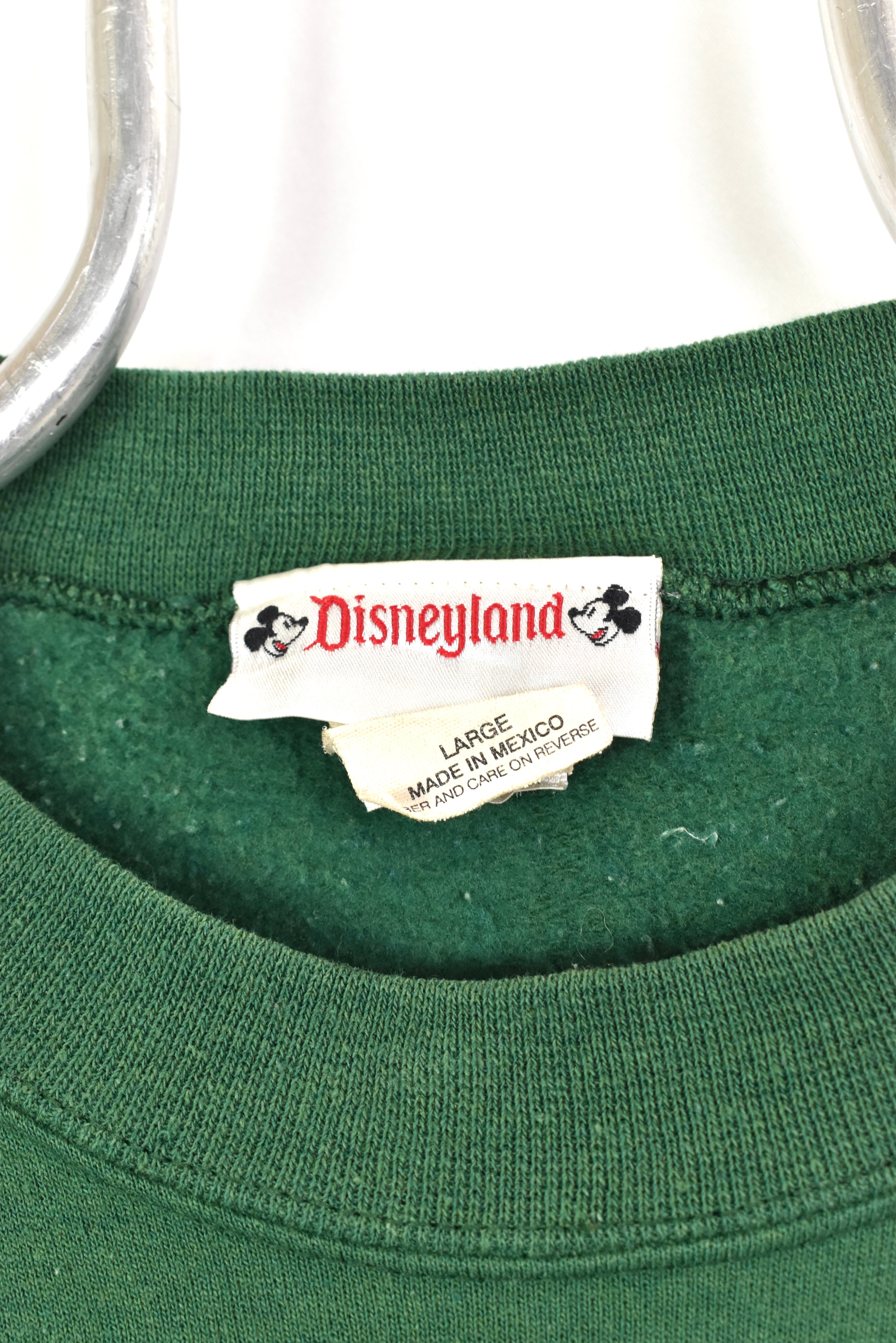 Vintage Tigger sweatshirt, Disney green graphic crewneck - large DISNEY / CARTOON