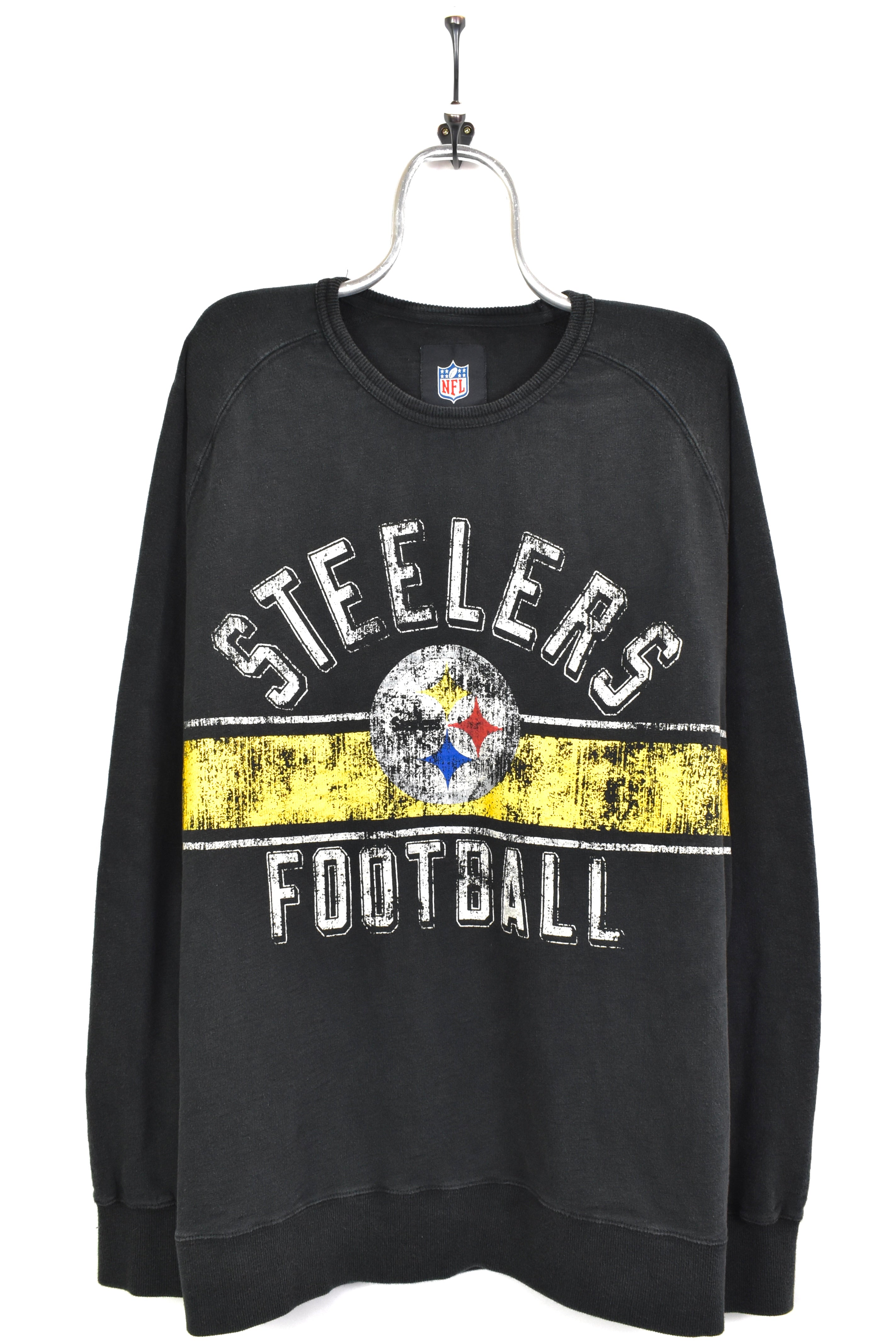 Vintage NFL Pittsburgh Steelers black sweatshirt | XXL PRO SPORT