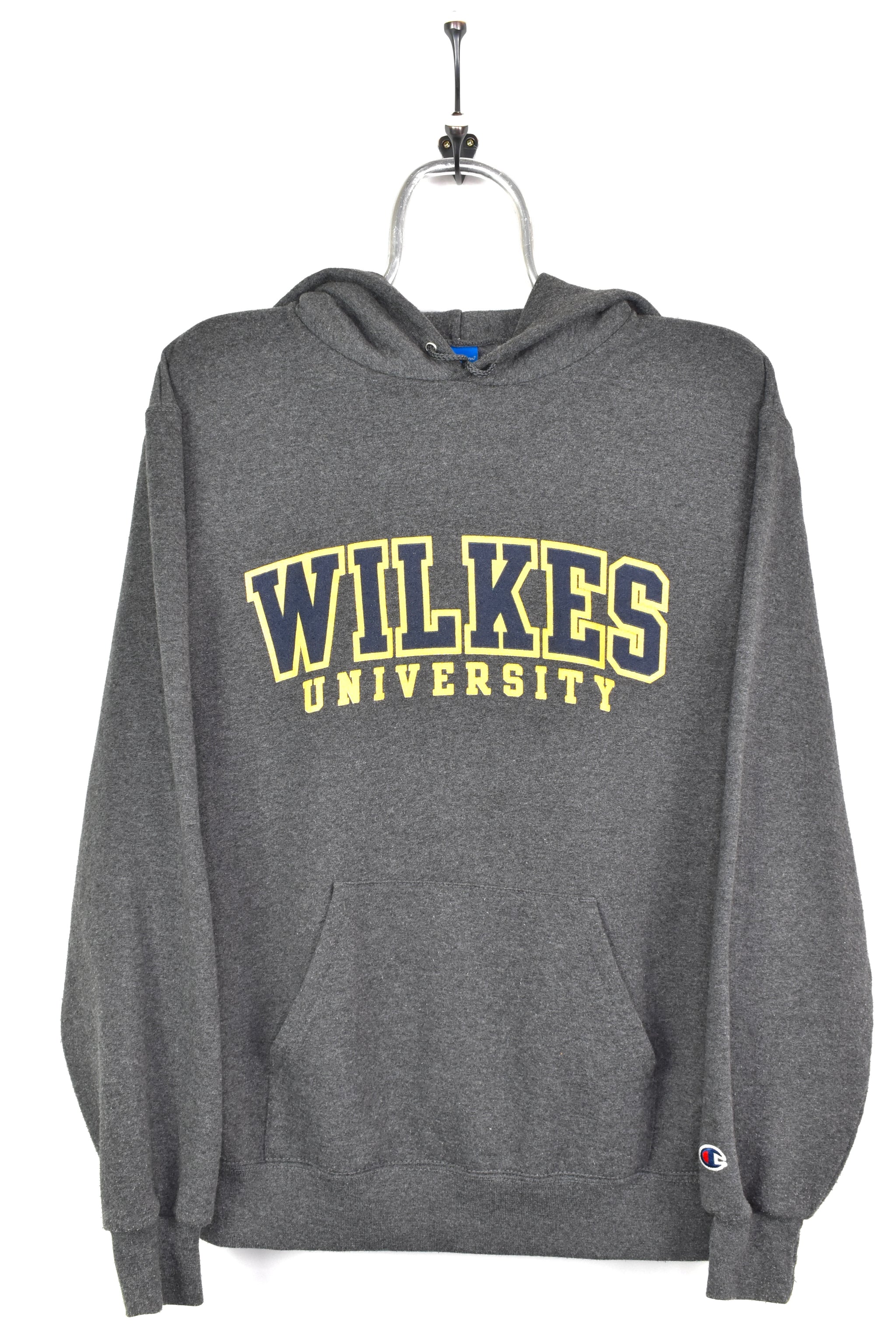 VINTAGE WILKES UNIVERSITY GREY HOODIE | MEDIUM