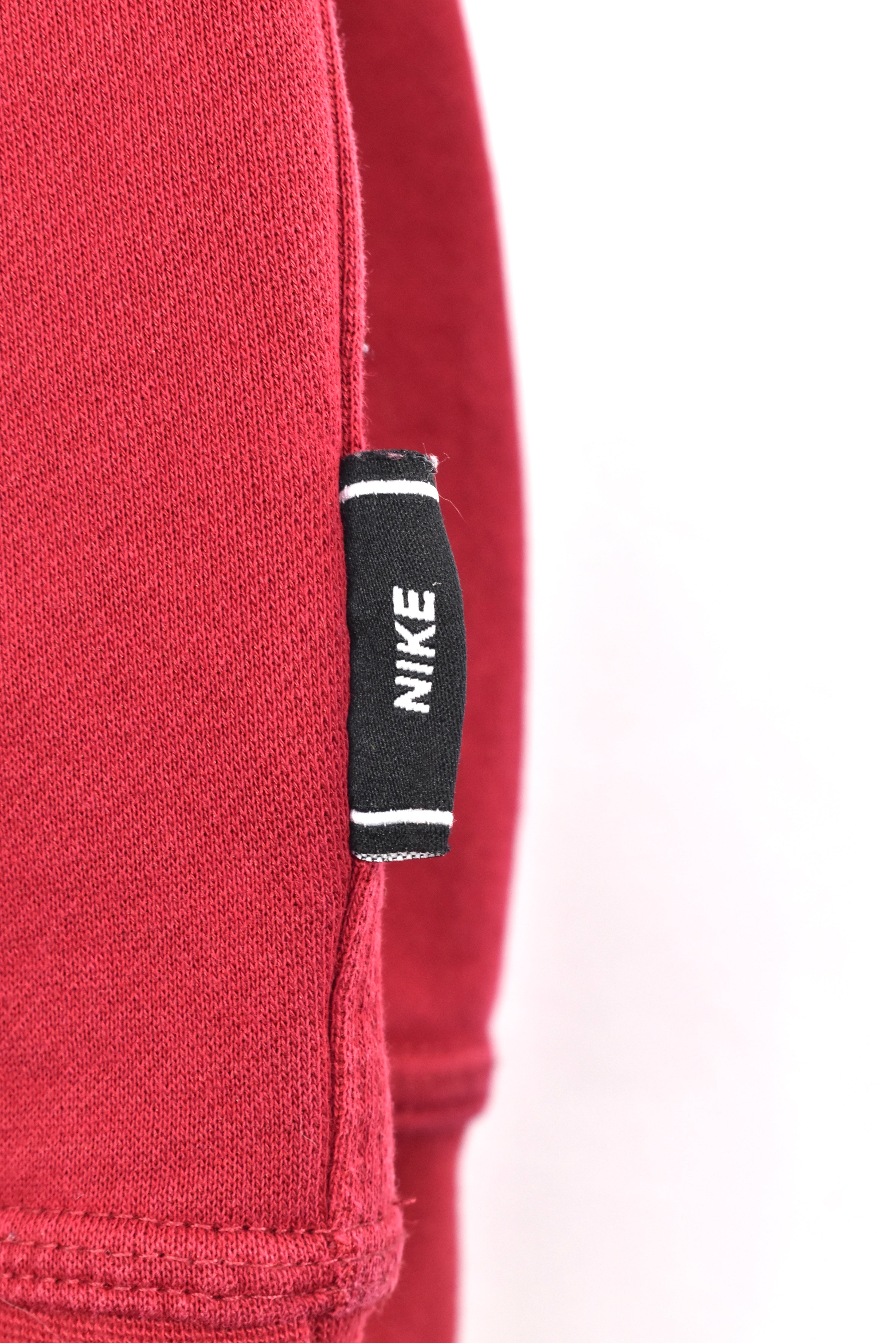 Vintage Nike sweatshirt, AS ROMA soccer graphic sweatshirt - medium, red NIKE