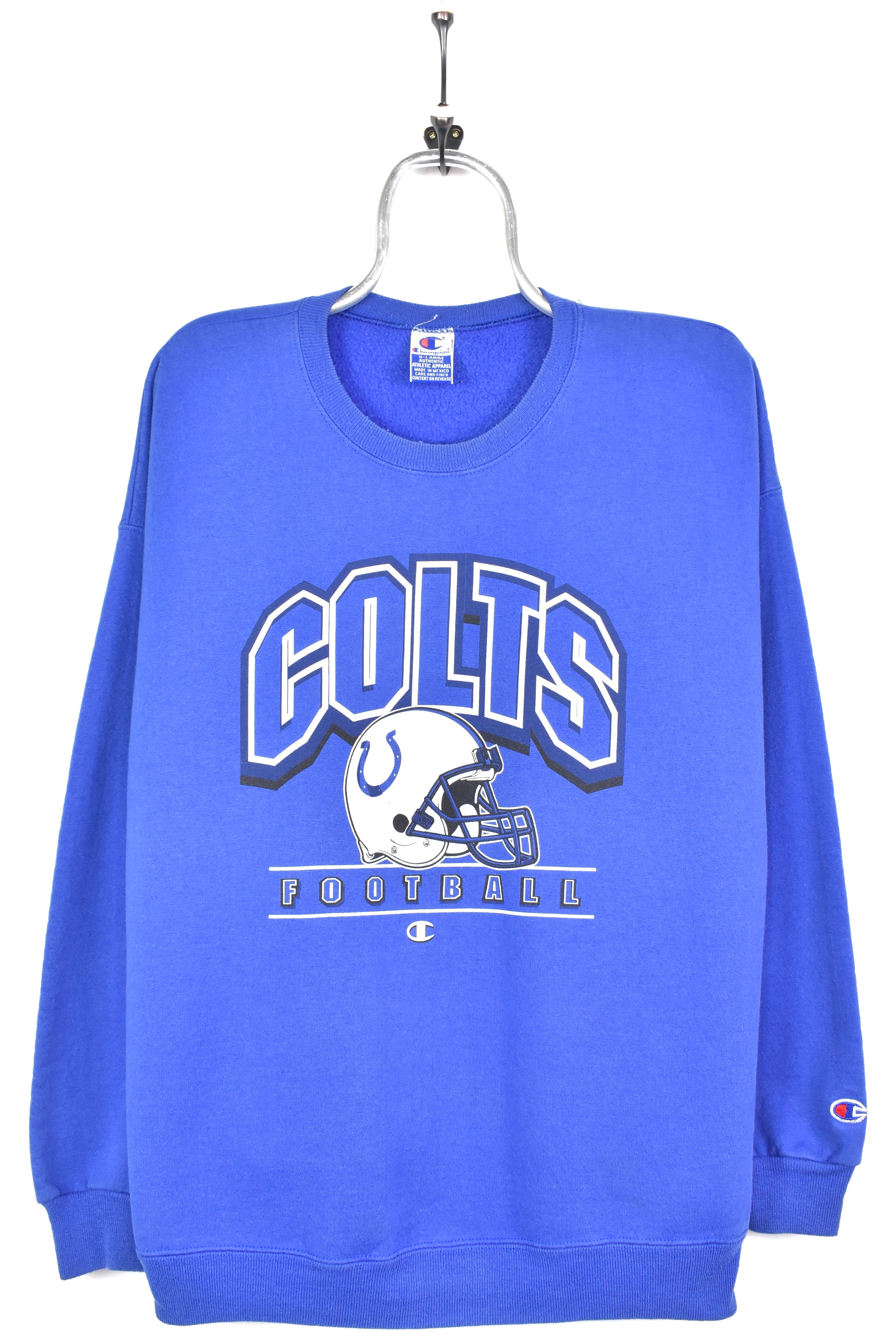 VINTAGE NFL INDIANAPOLIS COLTS BLUE SWEATSHIRT | XL PRO SPORT