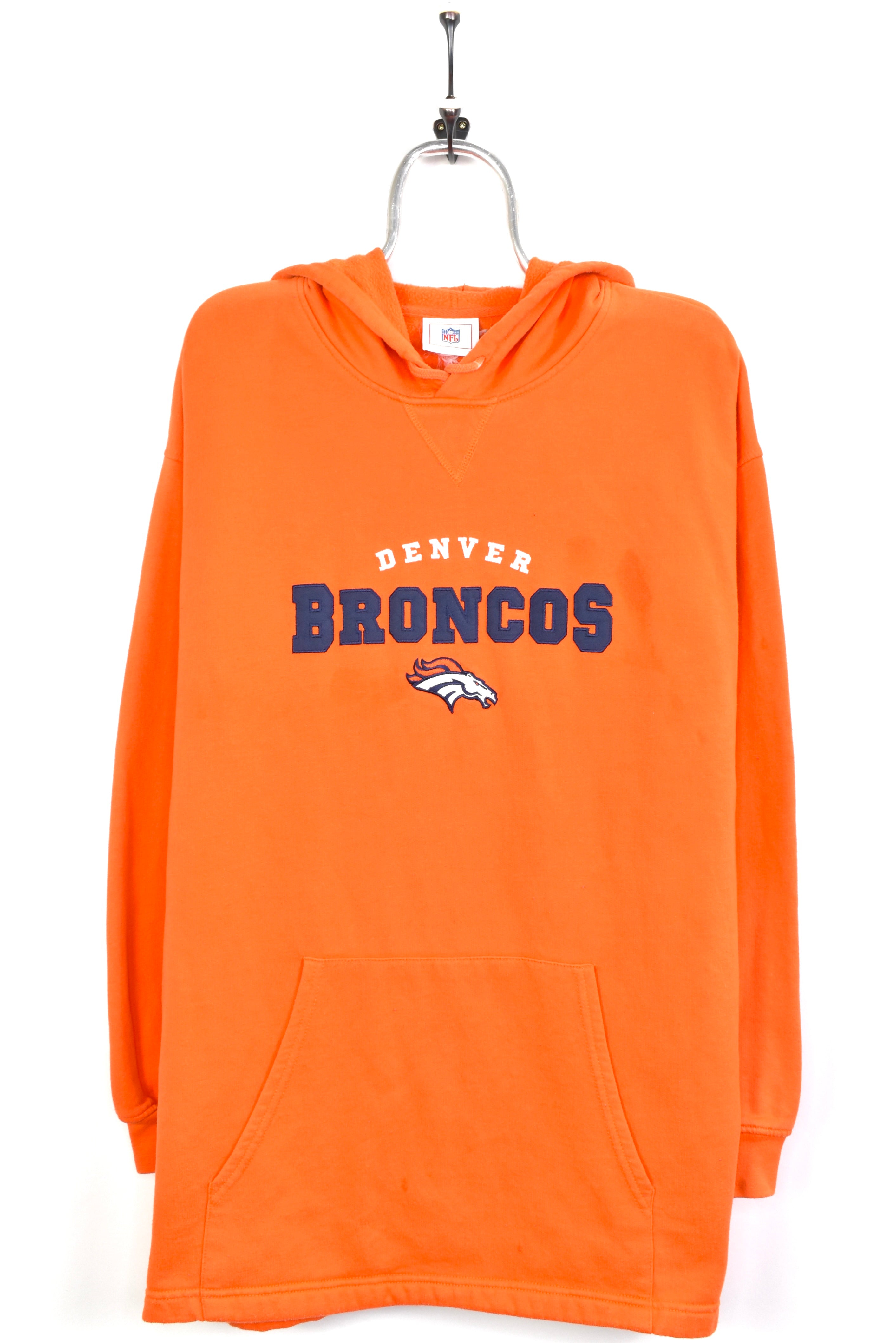 Denver broncos embroidered outlet sweatshirt