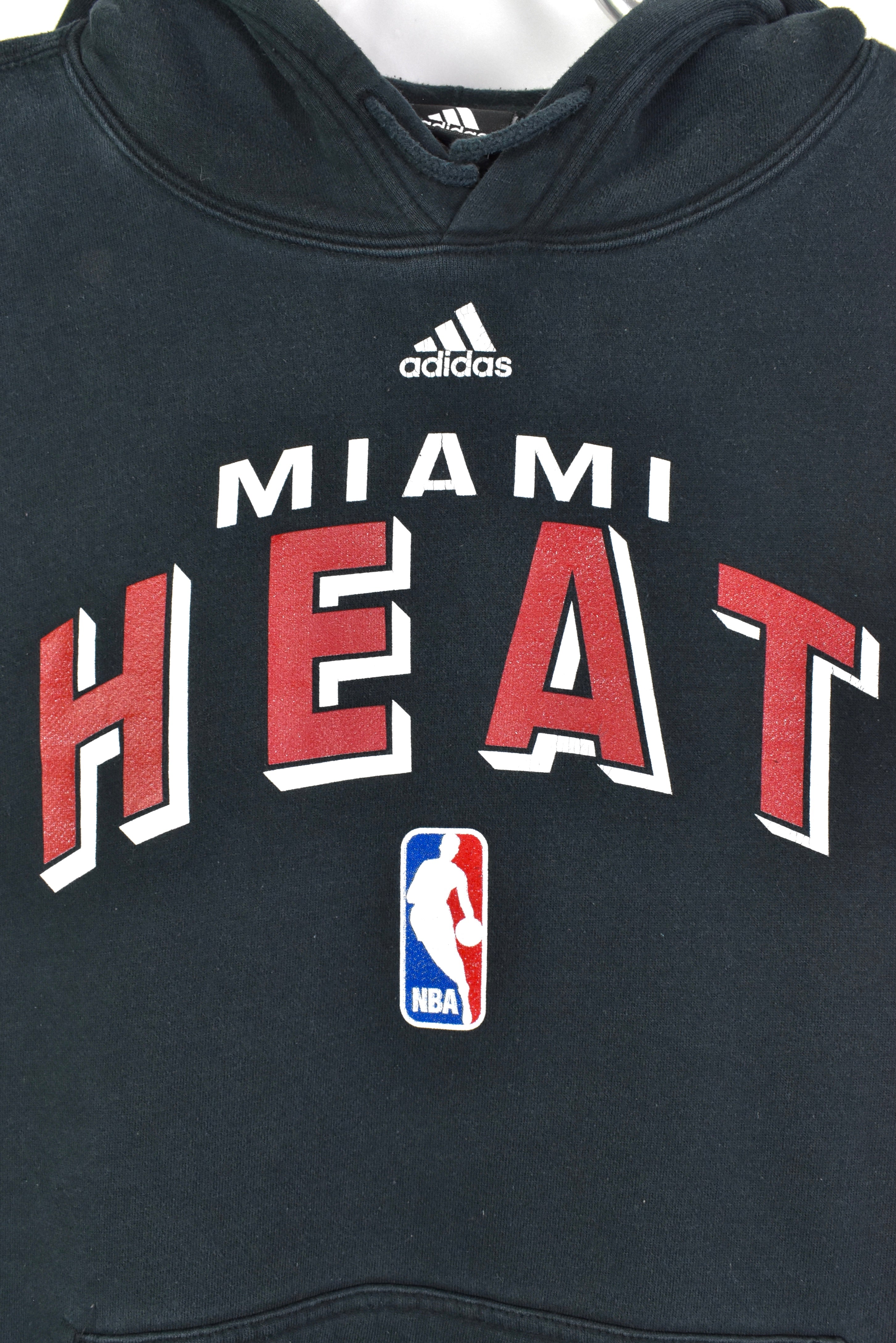 Vintage Adidas NBA Miami Heat black hoodie | XL PRO SPORT