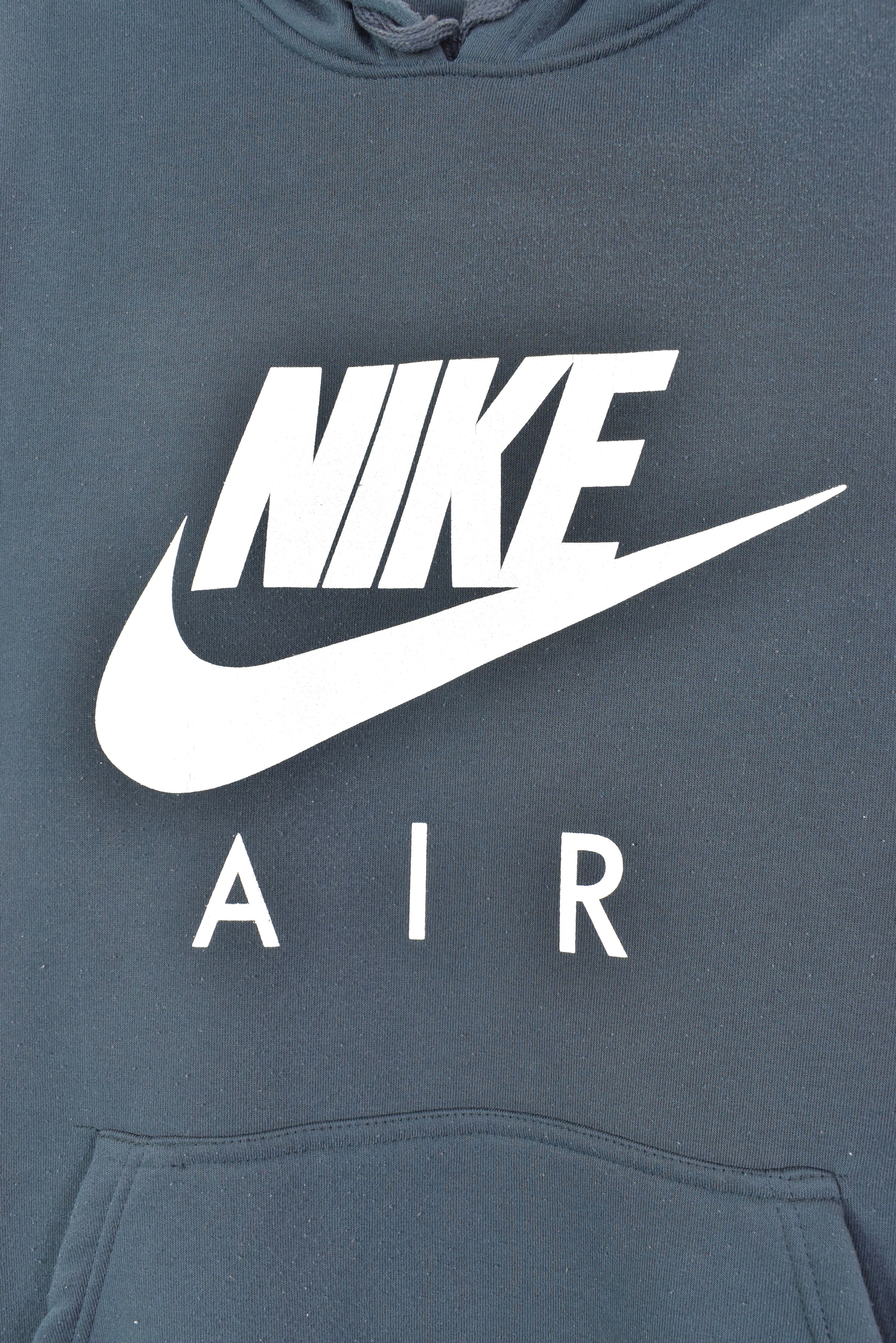 Vintage Nike hoodie, grey graphic sweatshirt - AU XL NIKE