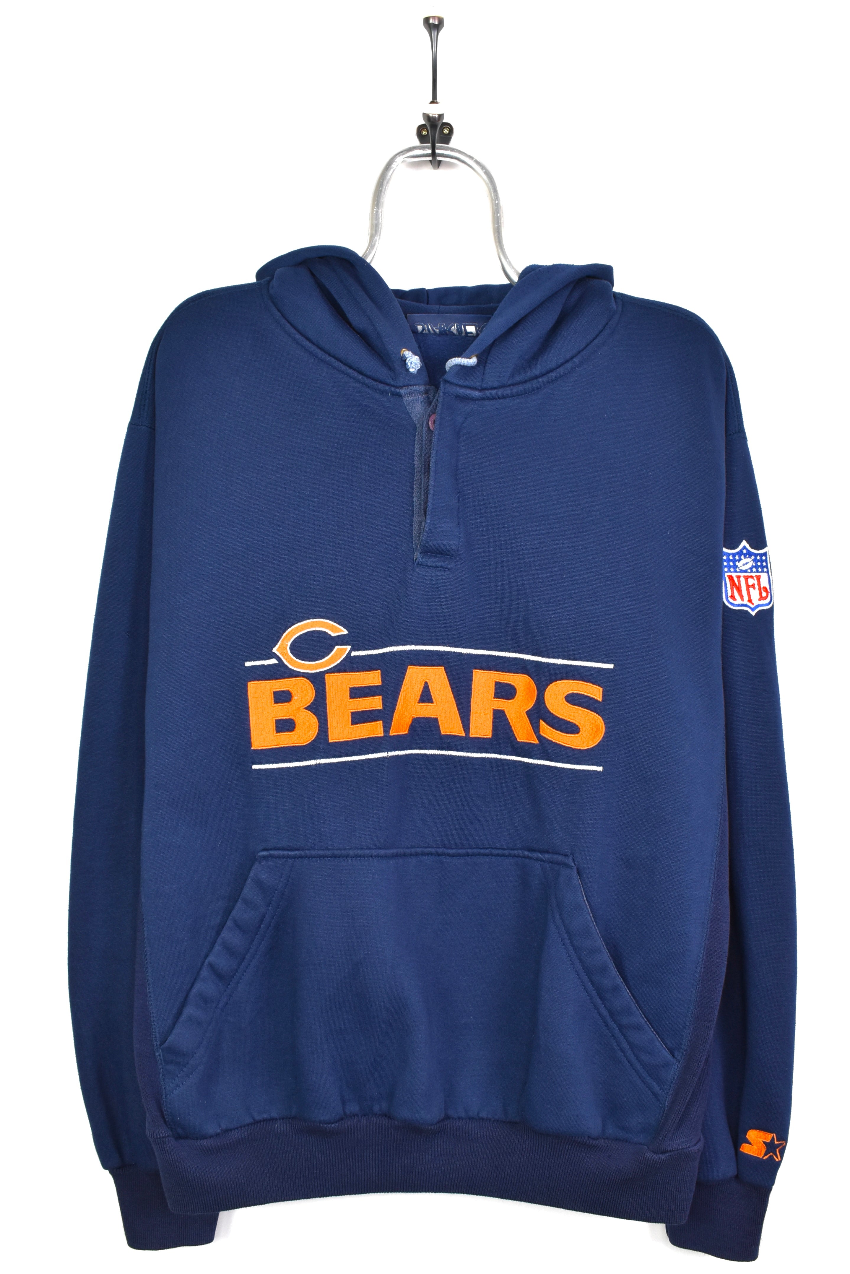 Vintage NFL Chicago Bears embroidered navy hoodie | XL PRO SPORT