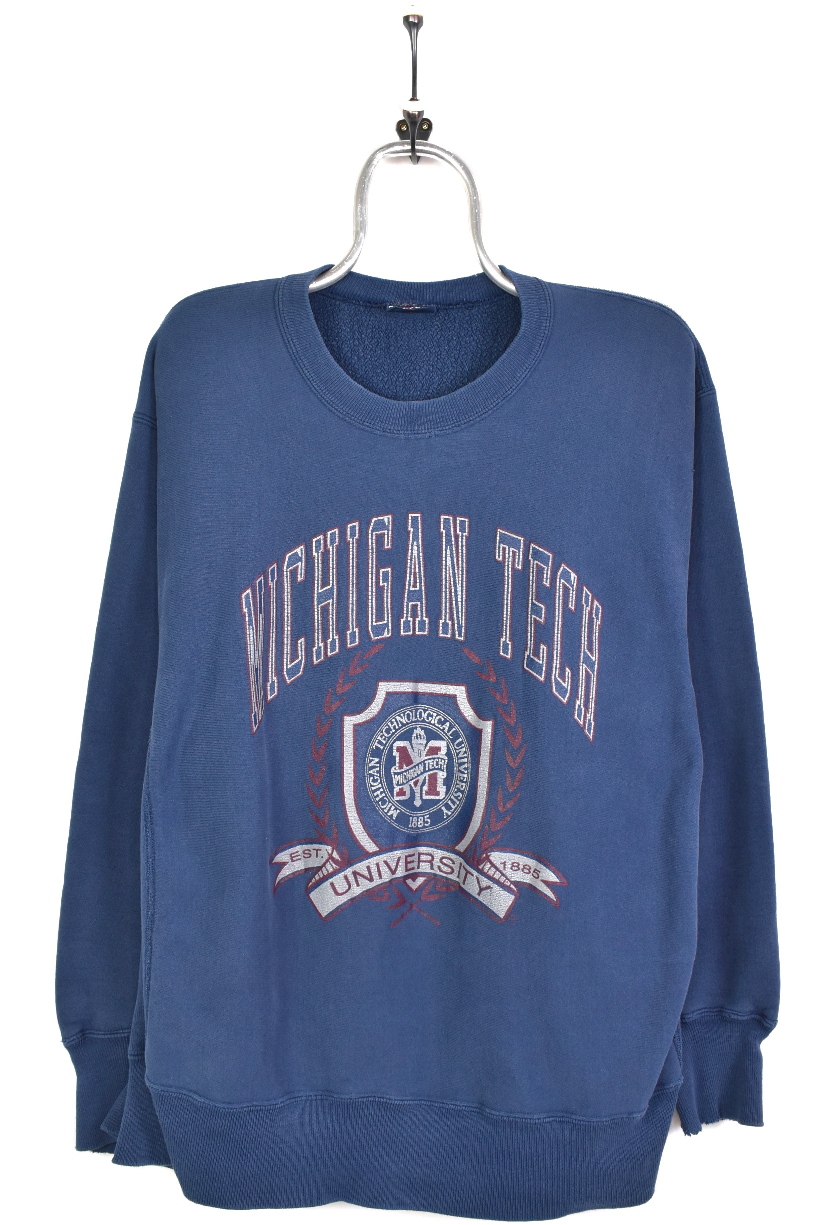 Vintage Michigan Tech University navy sweatshirt | XL COLLEGE