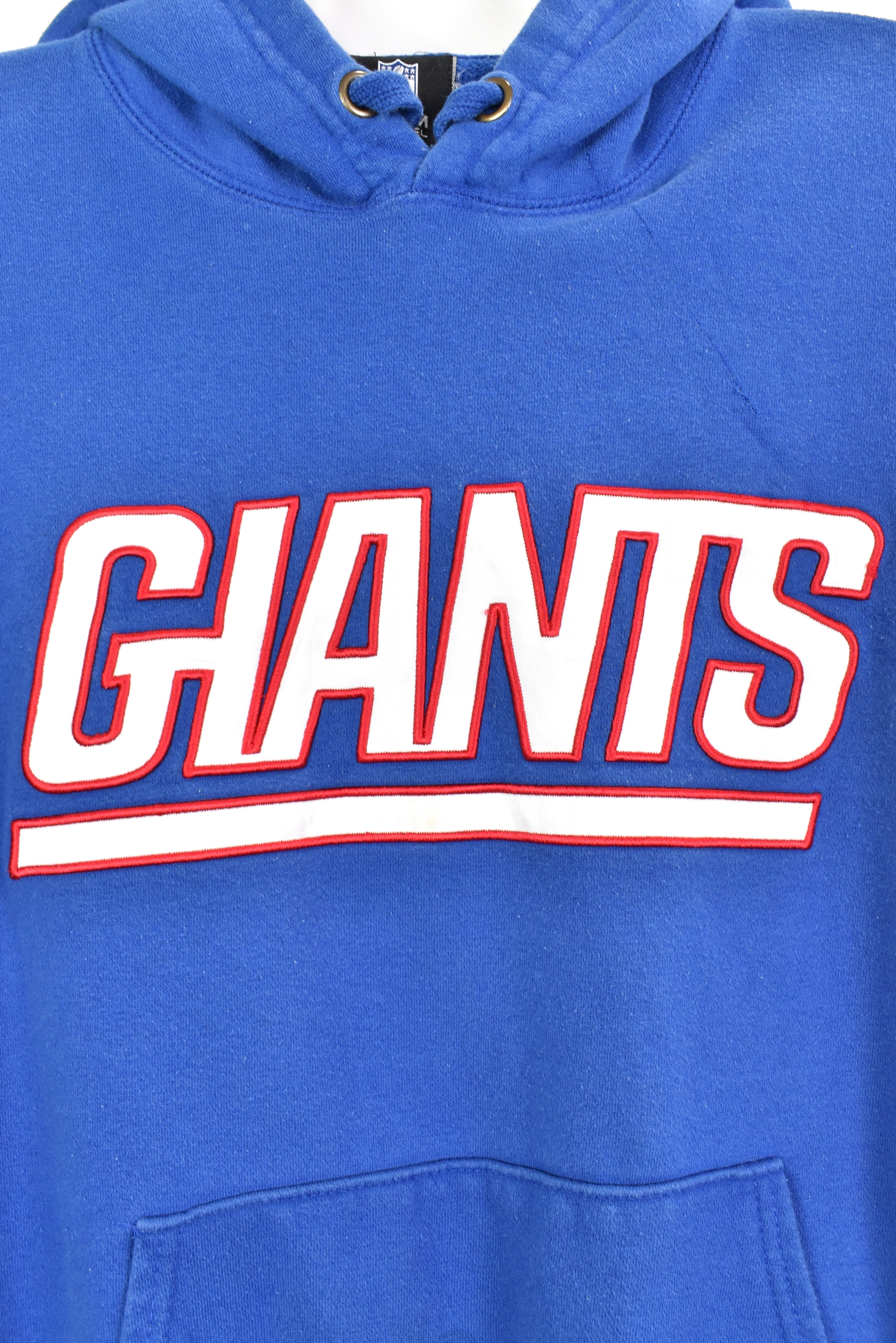 Vintage NFL New York Giants embroidered blue hoodie | XL PRO SPORT