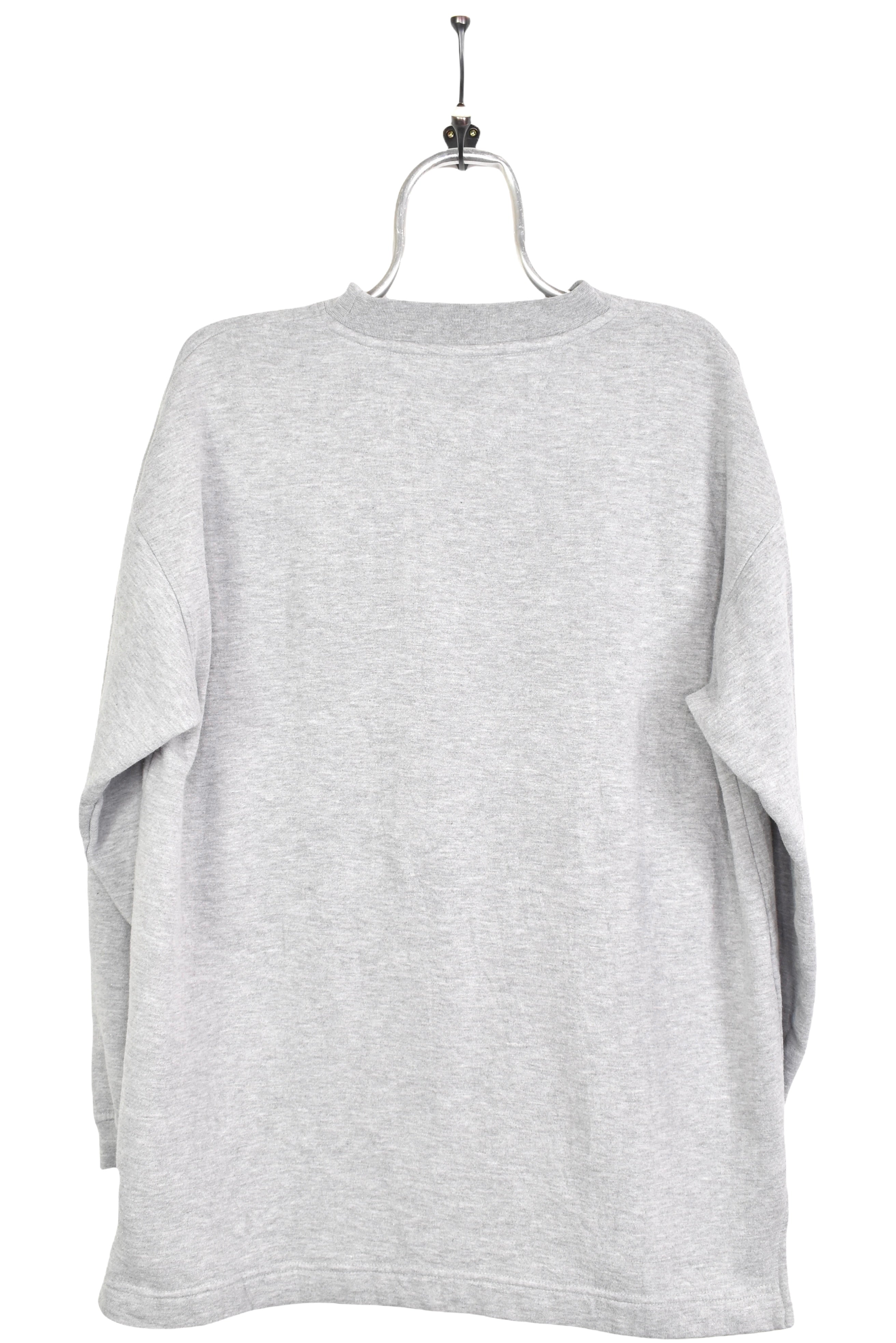 Vintage Florida State University embroidered grey sweatshirt | XL COLLEGE