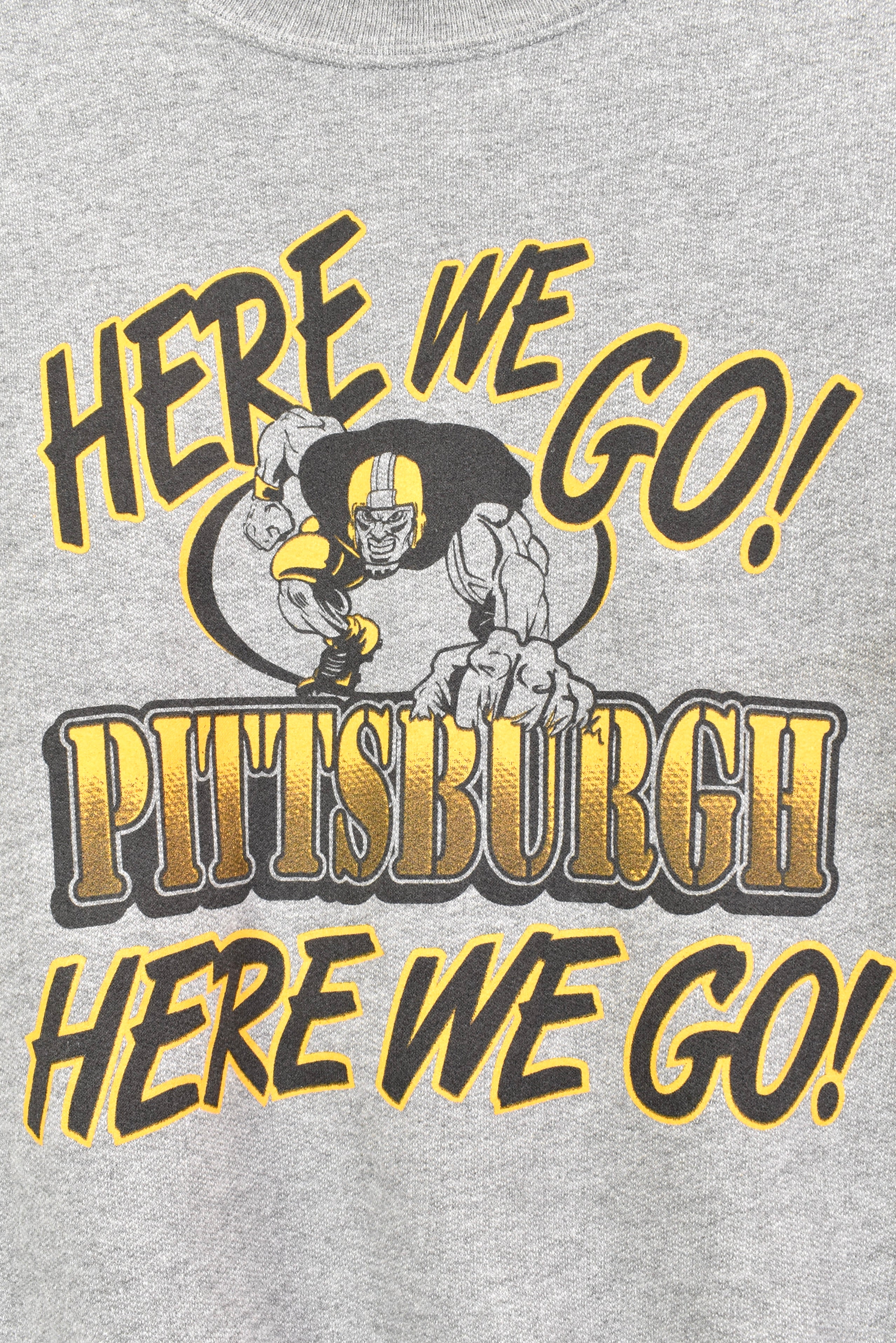 Vintage NFL Pittsburgh Steelers grey sweatshirt | XXXL PRO SPORT