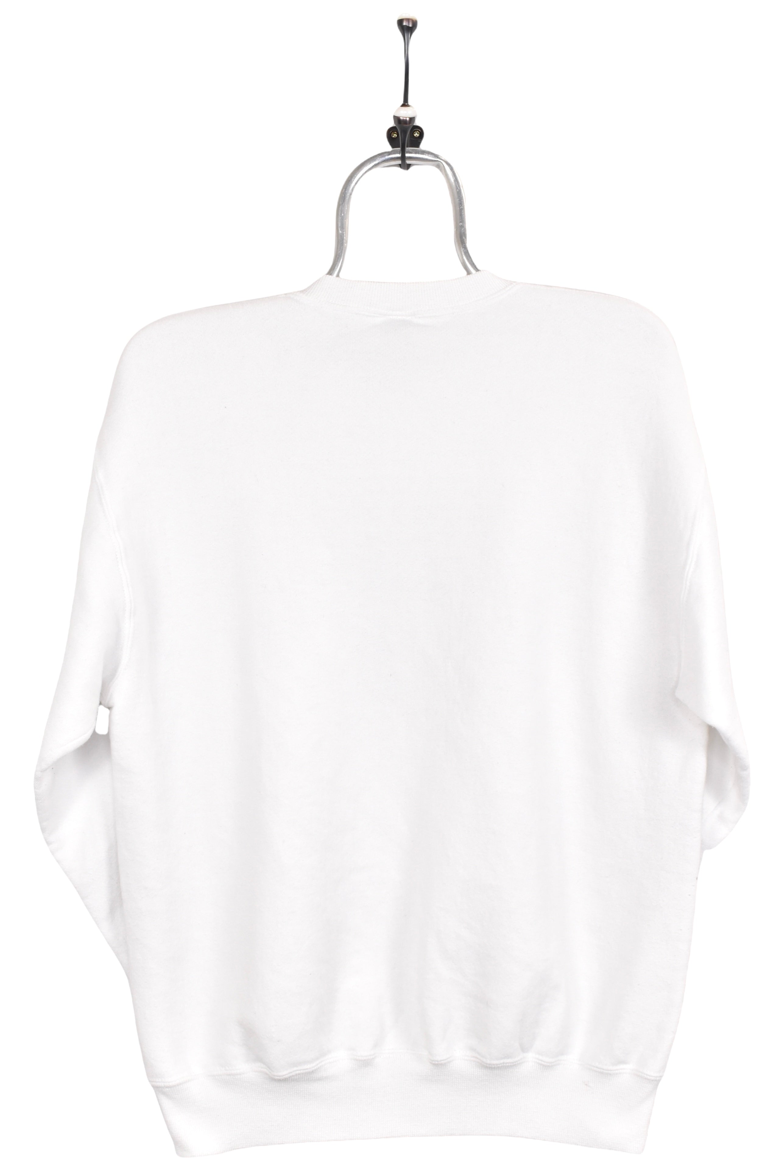 Vintage Florida State University sweatshirt, white graphic crewneck - AU M COLLEGE