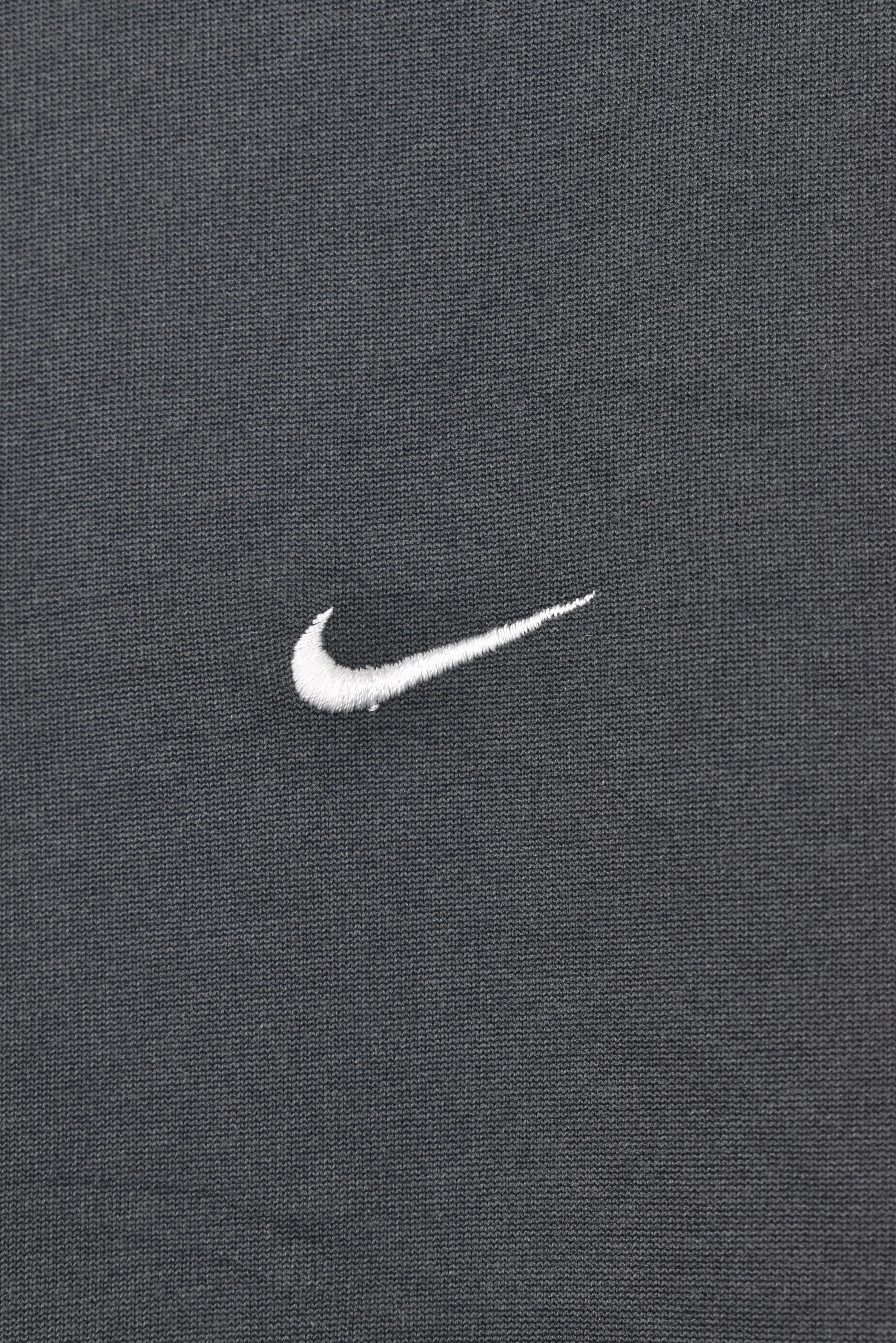 Vintage Nike shirt, grey athletic embroidered tee - AU L NIKE