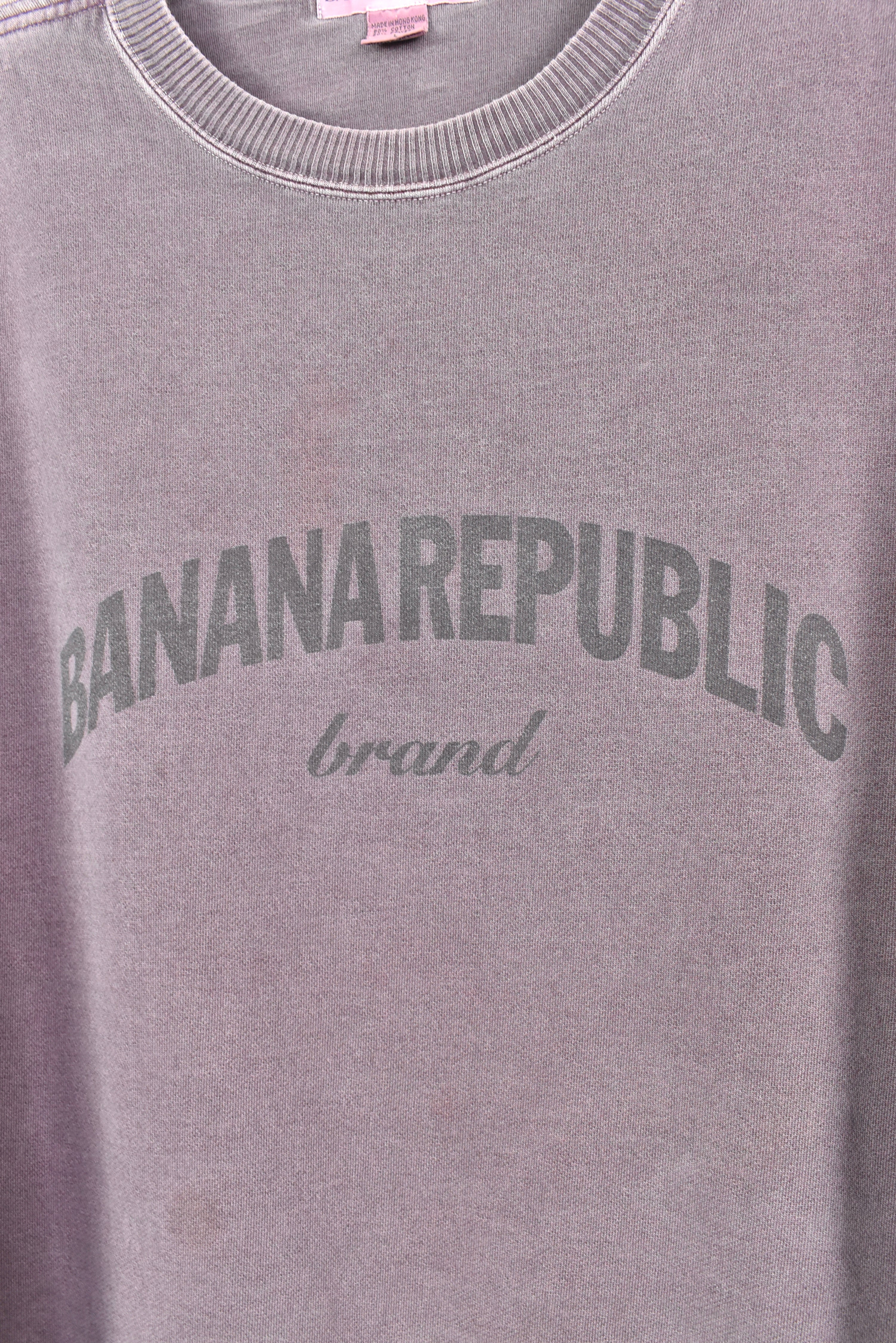 VINTAGE BANANA REPUBLIC PURPLE SWEATSHIRT | XL OTHER