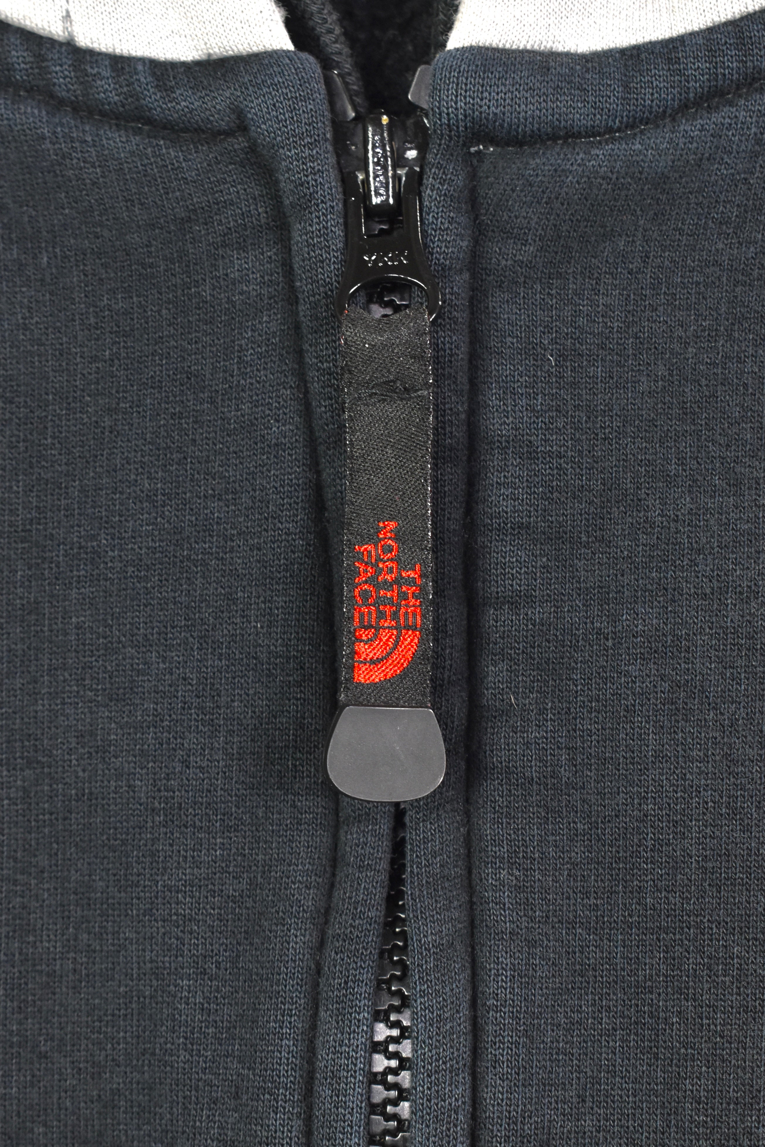 Vintage The North Face hoodie, full zip embroidered sweatshirt - XL, black THE NORTH FACE