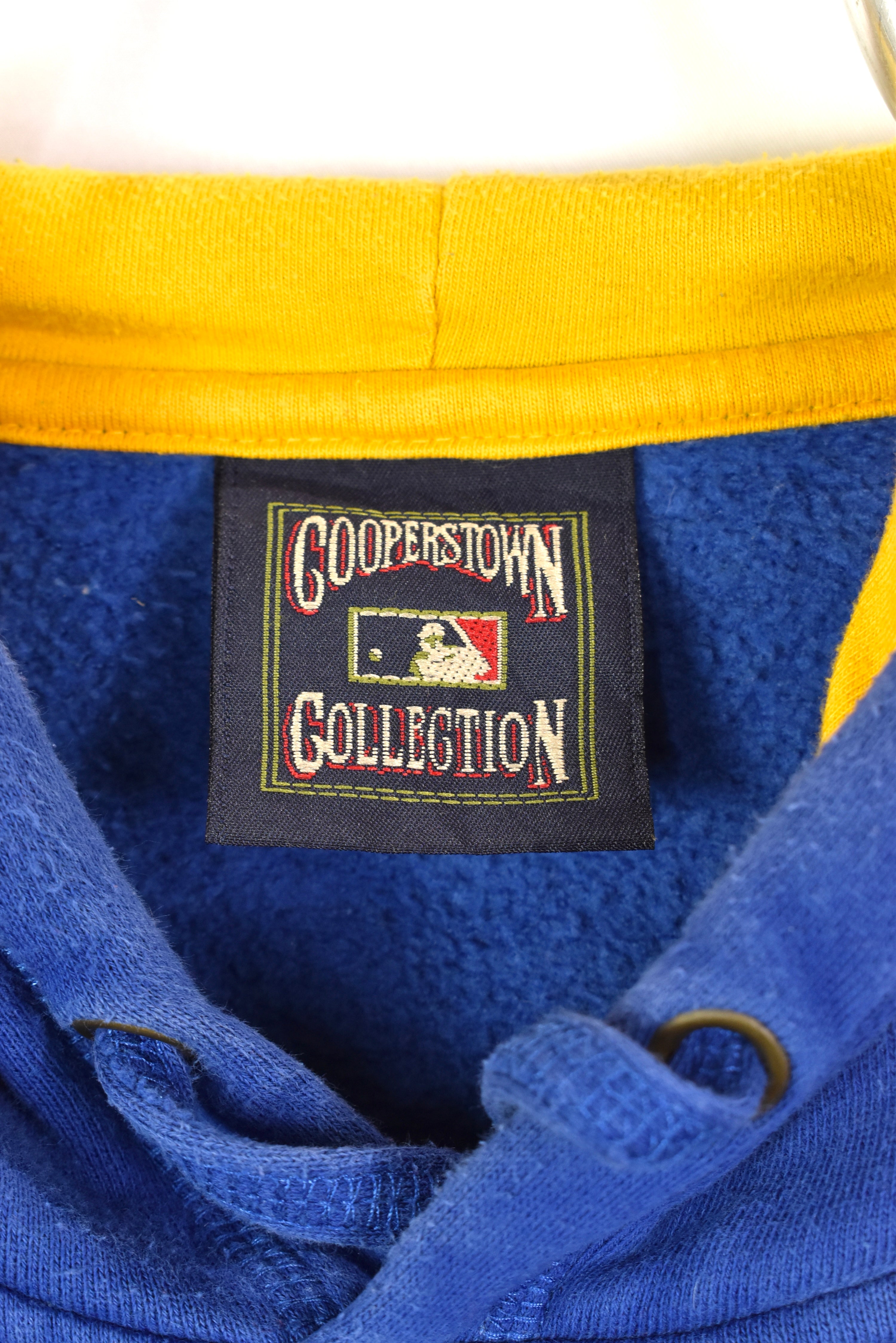 Vintage Milwaukee Brewers hoodie, MLB embroidered sweatshirt - large, blue PRO SPORT