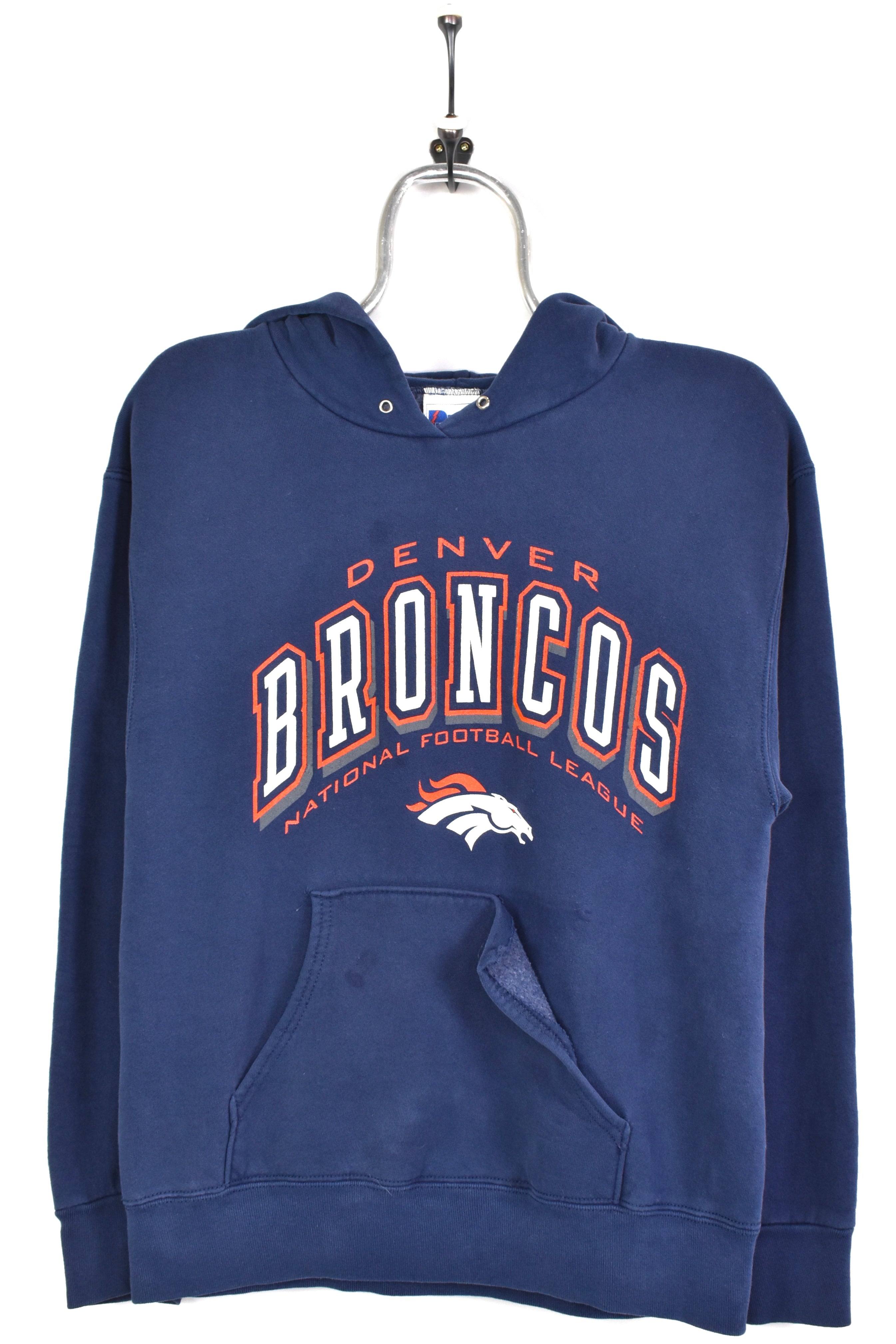 Vintage NFL Denver Broncos navy hoodie | Small PRO SPORT