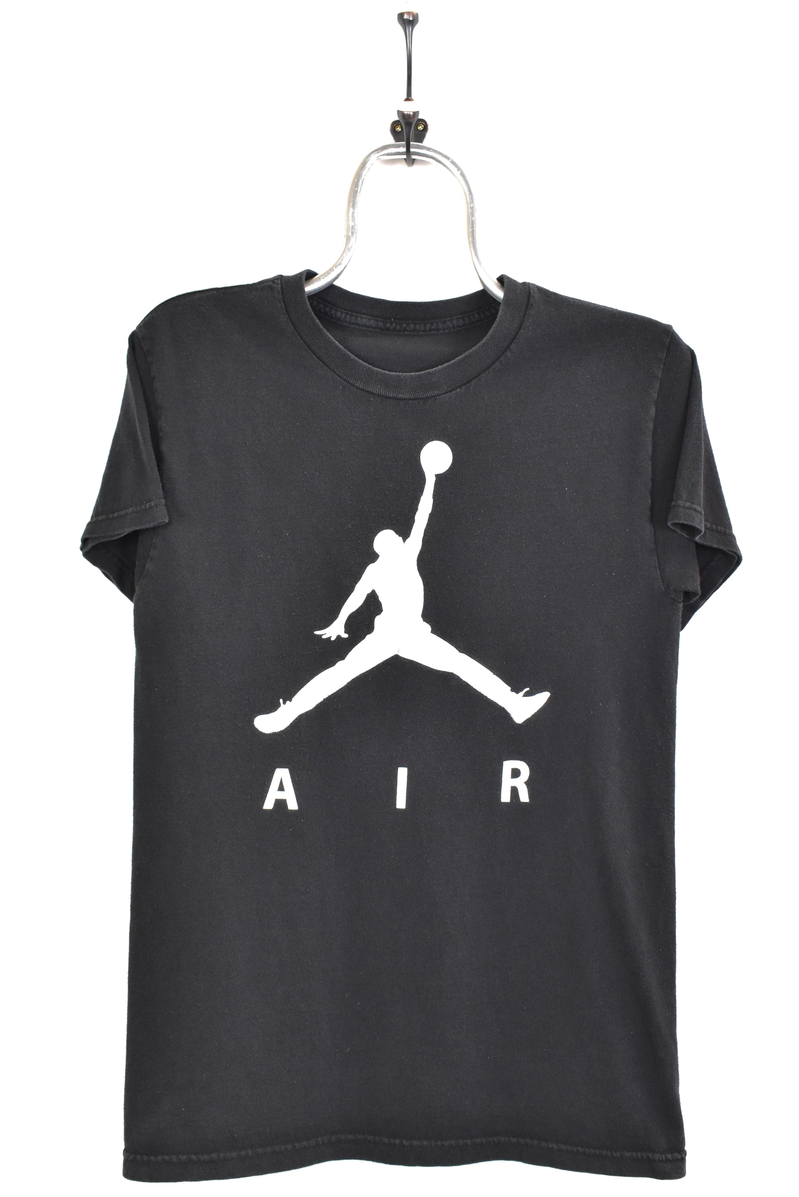 Vintage Women's Nike Air Jordan black t-shirt | Small NIKE