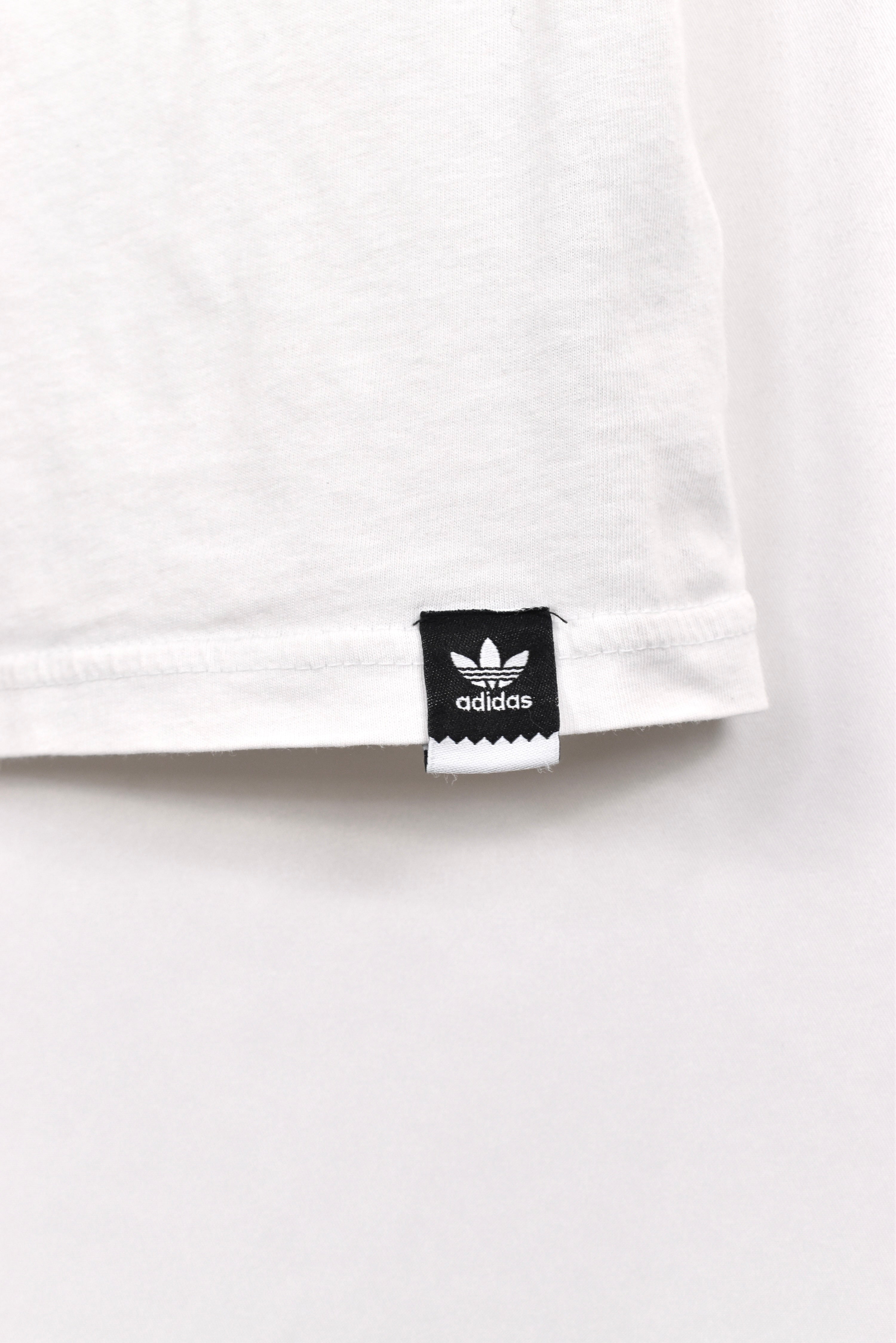 Women's modern Adidas shirt, white graphic tee - AU M ADIDAS