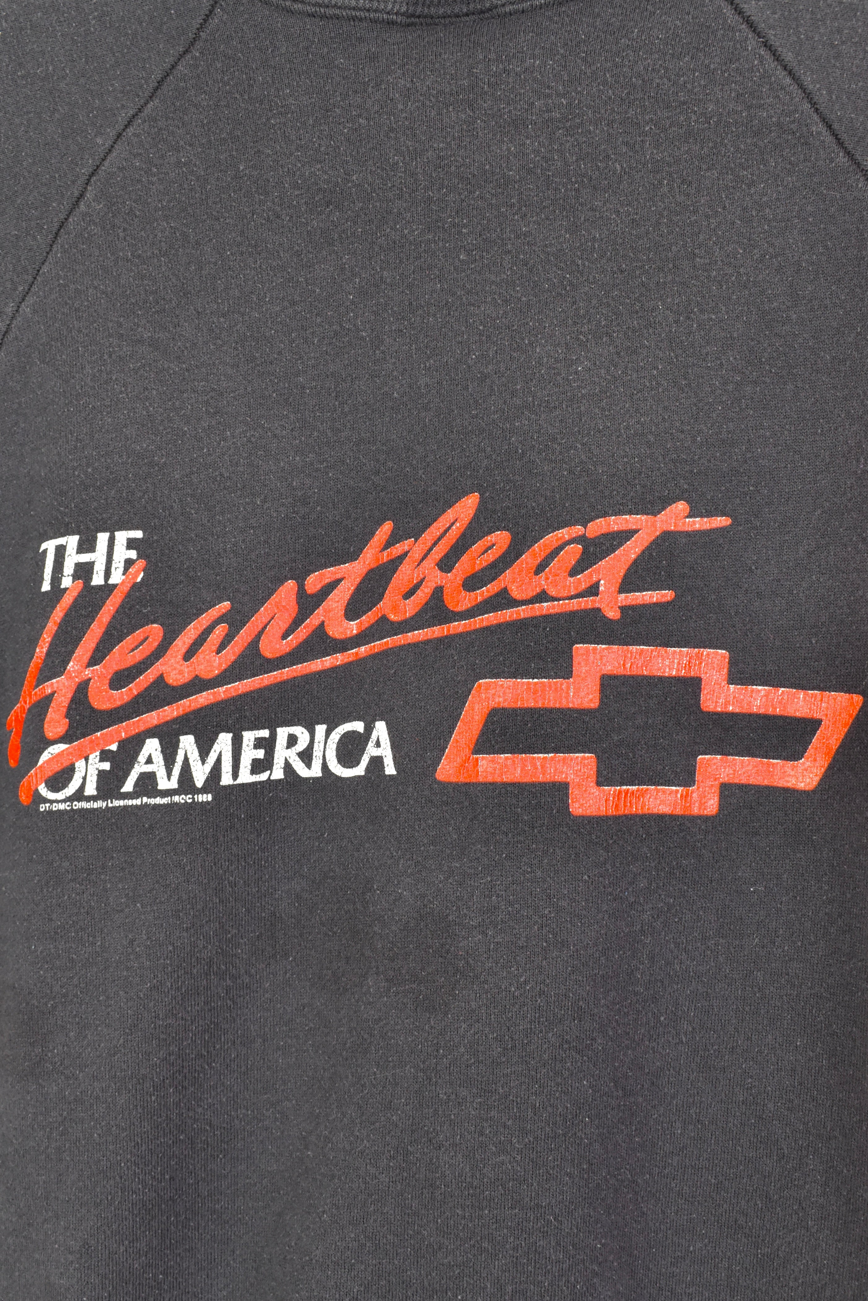 Vintage 1988 Chevrolet black sweatshirt | Medium NASCAR / RACING