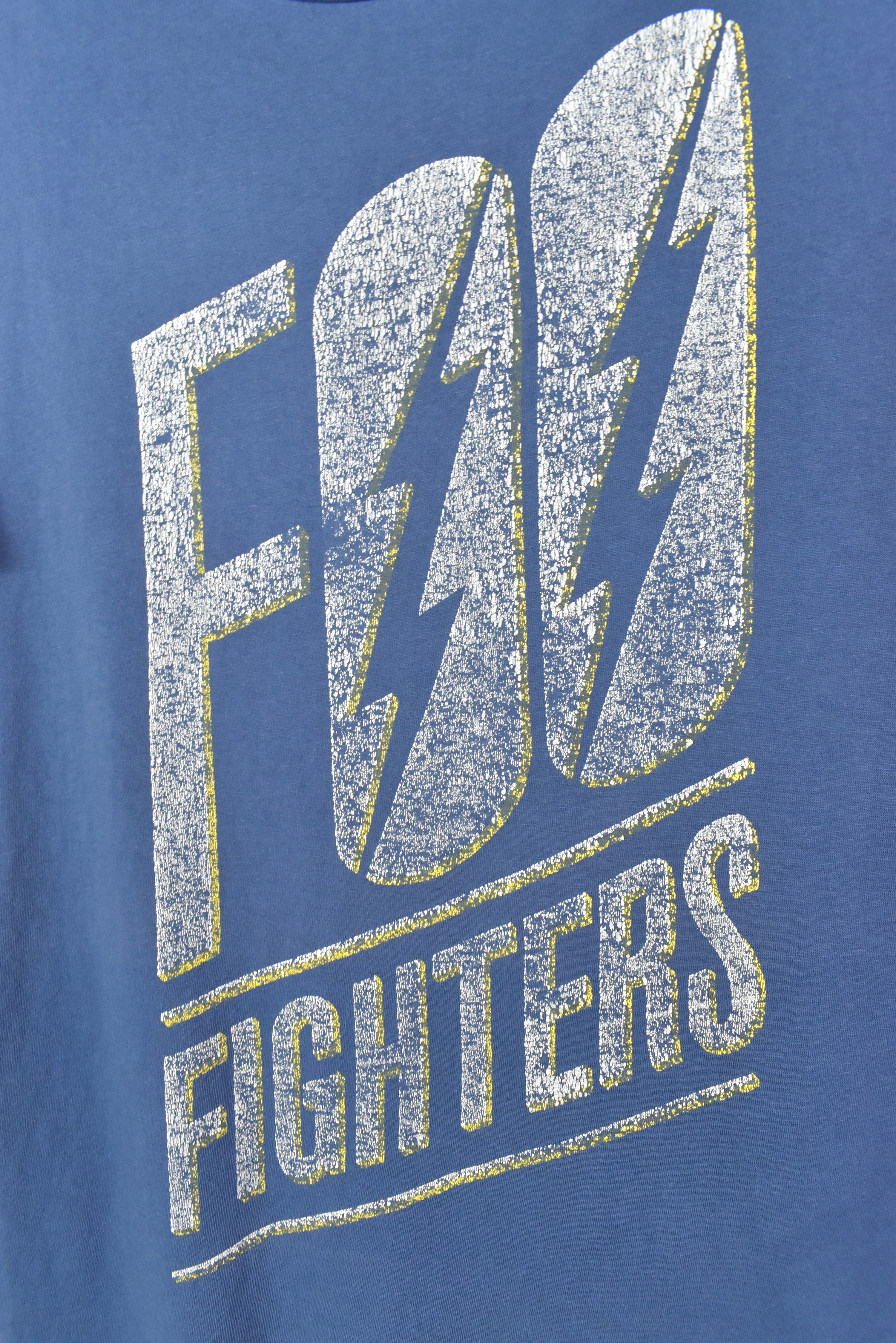 MODERN FOO FIGHTERS NAVY BAND T-SHIRT | LARGE BAND