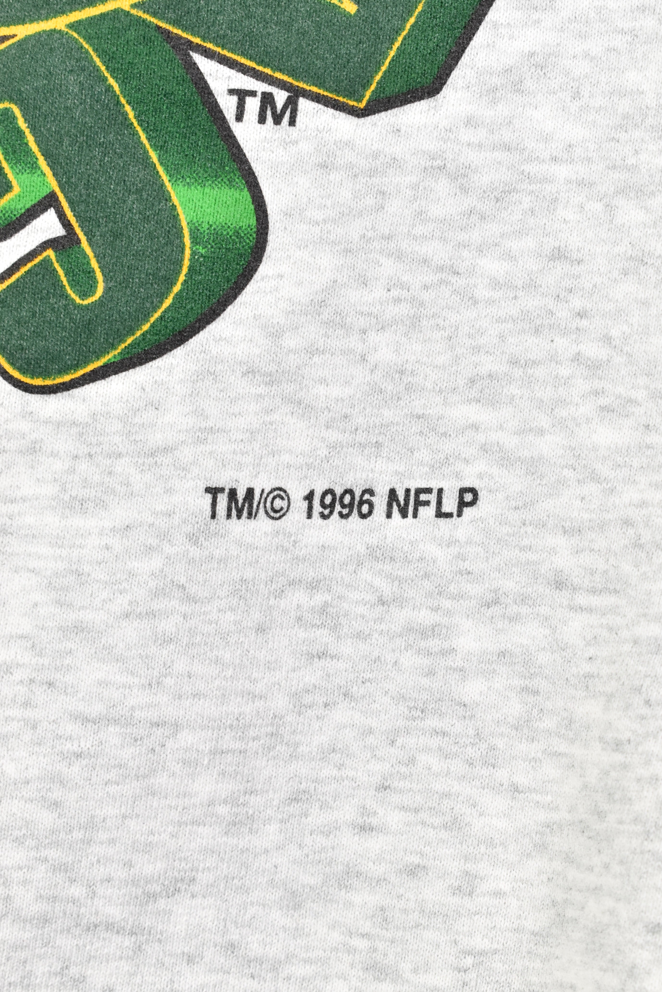 Vintage 1996 nfl green bay packers grey sweatshirt | medium PRO SPORT