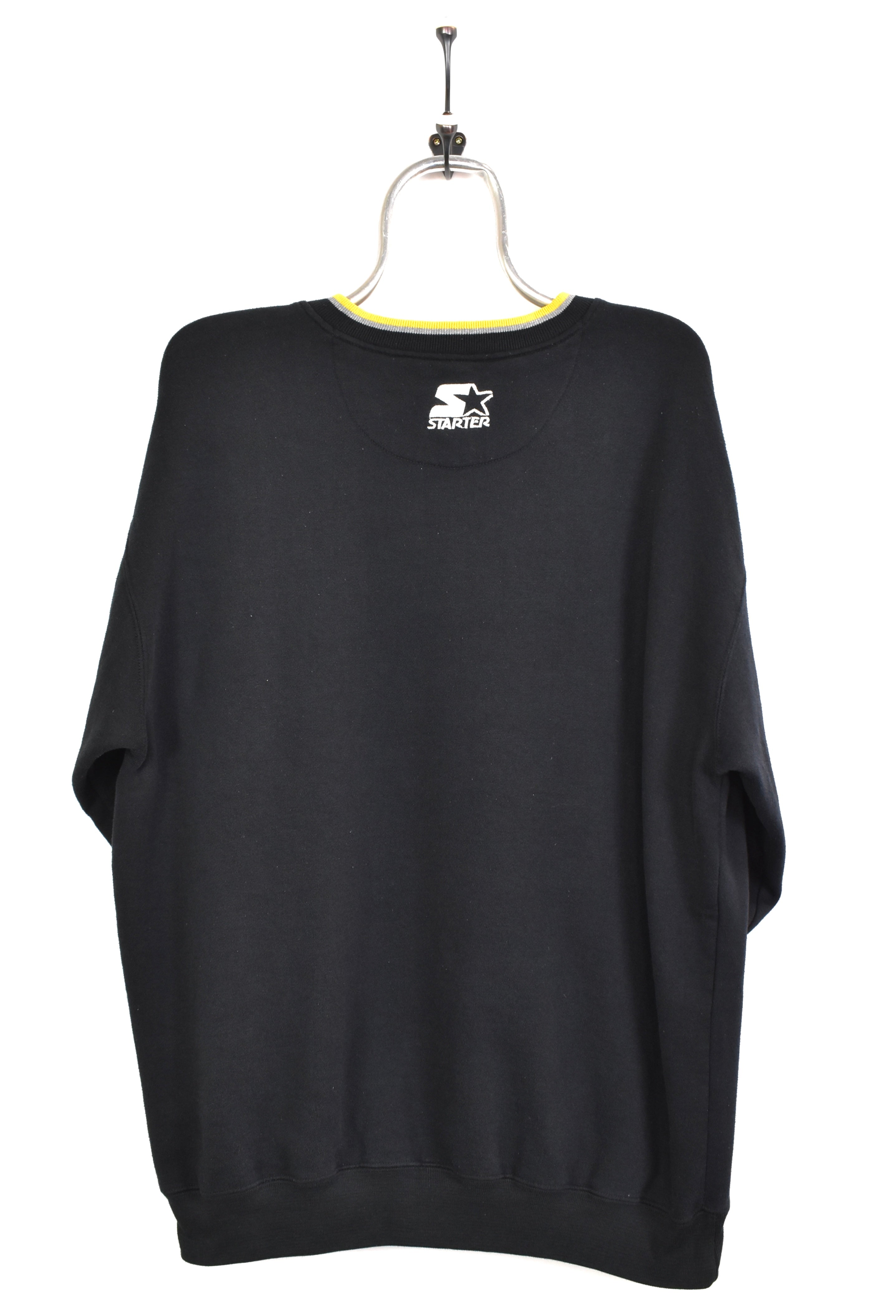 Vintage NFL Pittsburgh Steelers embroidered black sweatshirt | XL PRO SPORT