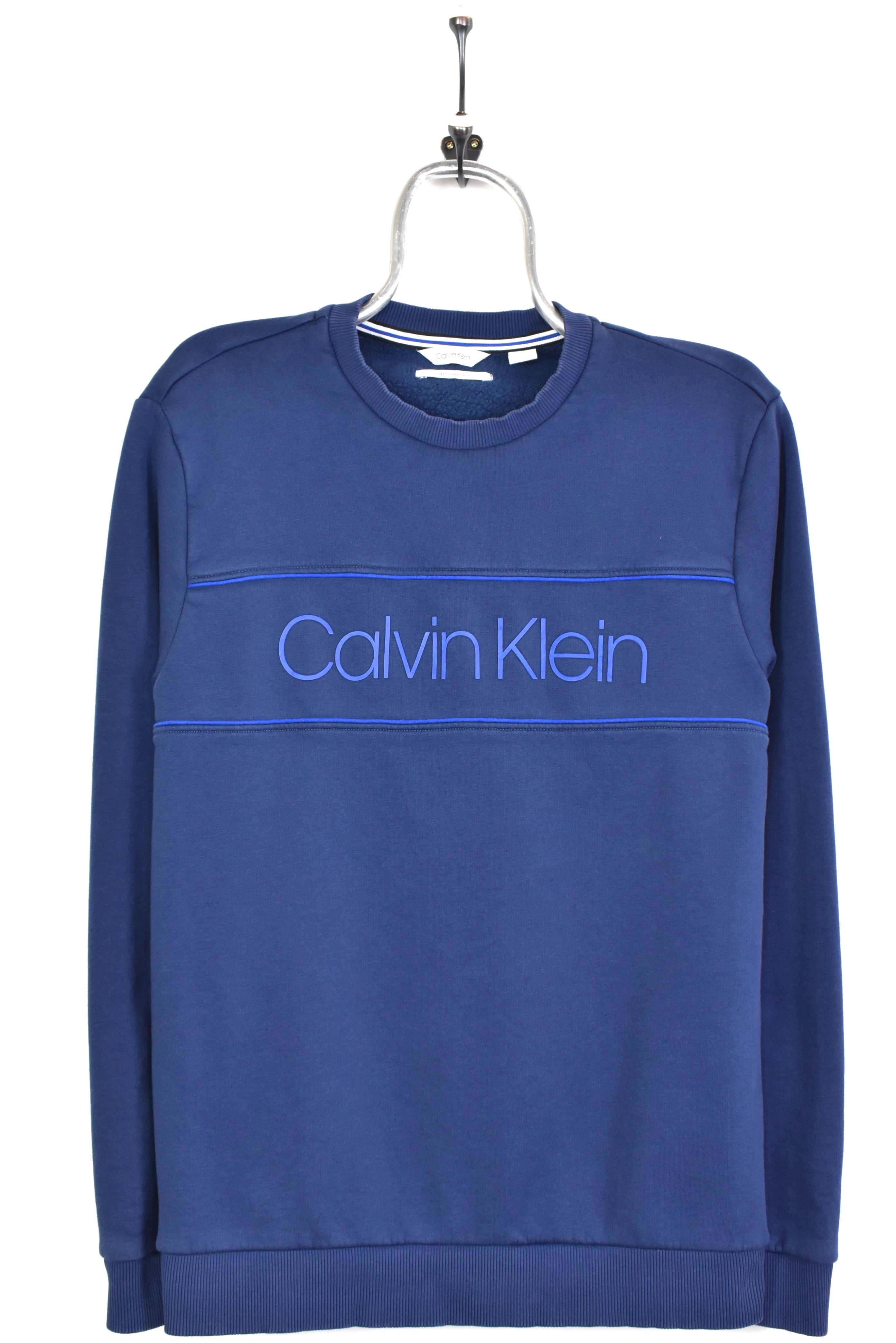 Calvin klein blue sale sweatshirt