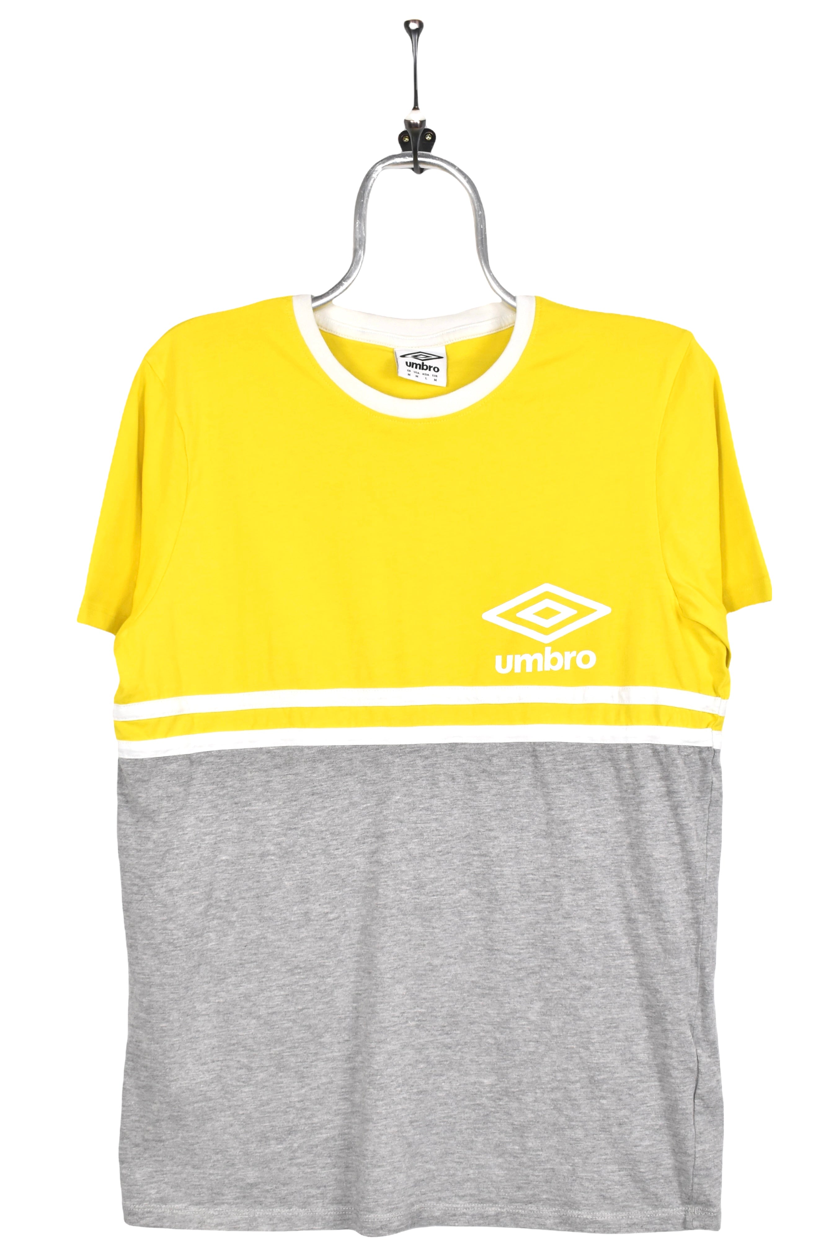 Women s vintage Umbro shirt yellow graphic tee AU M