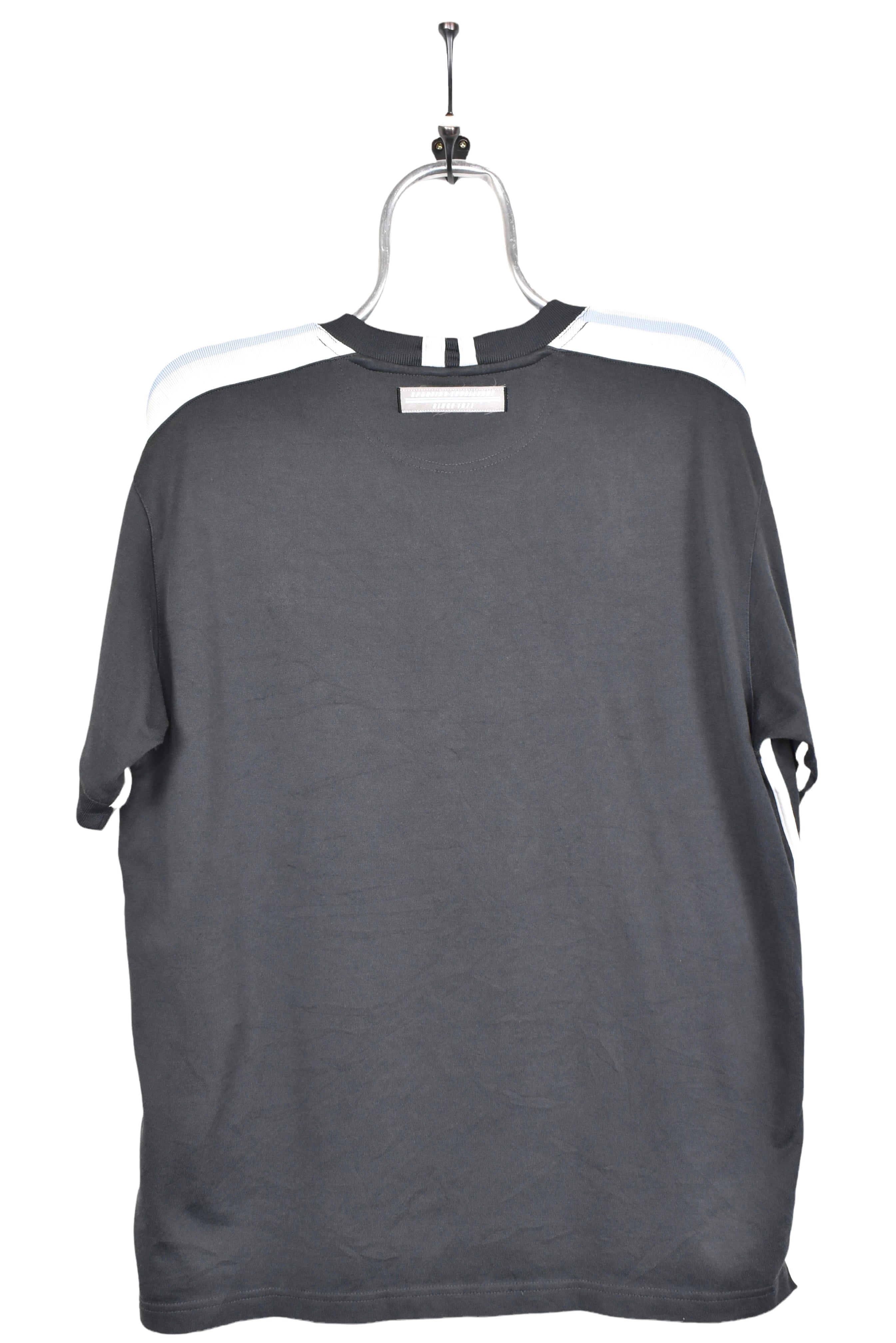 Vintage Nike shirt, grey athletic embroidered tee - AU L NIKE