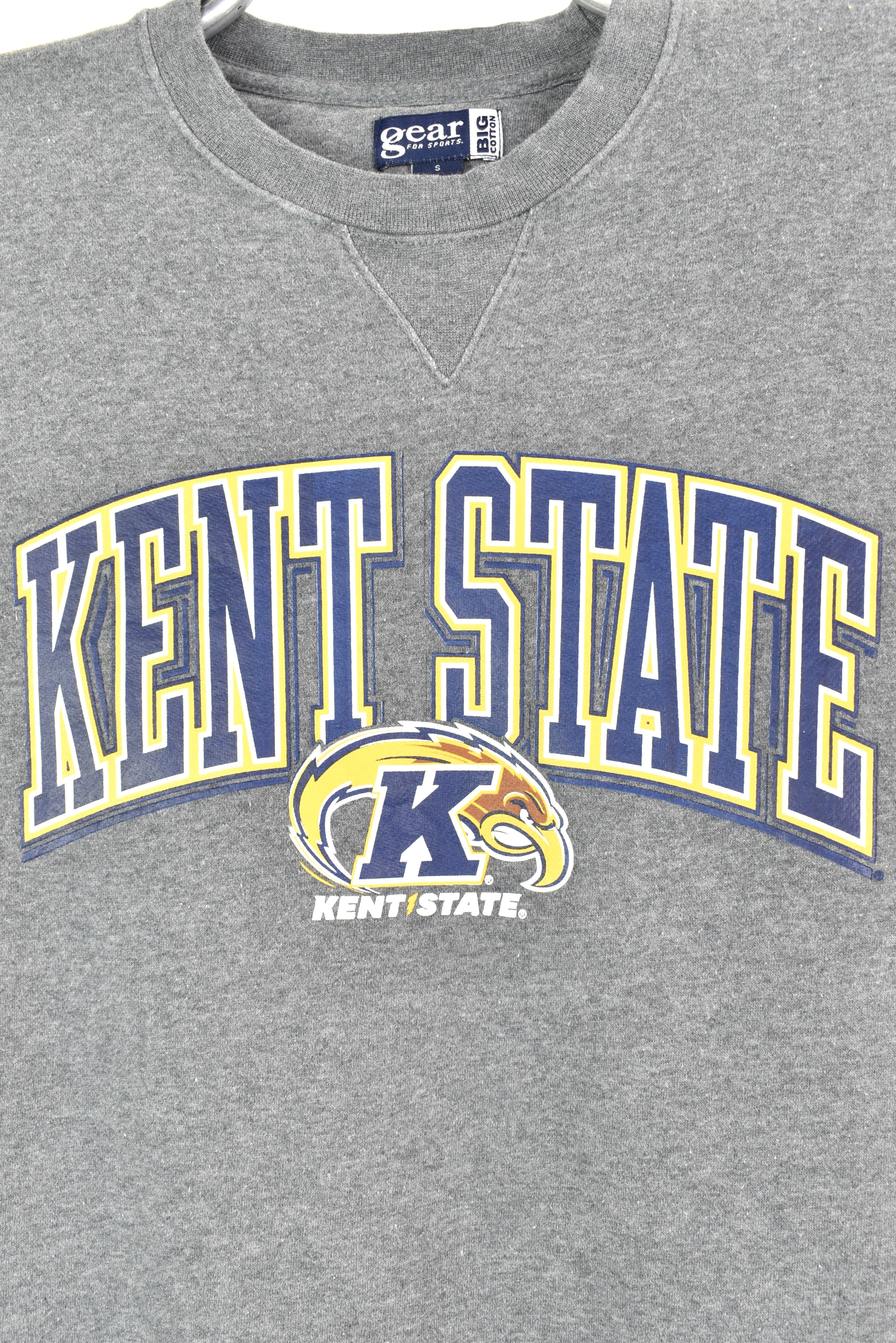 VINTAGE KENT STATE UNIVERSITY GREY SWEATSHIRT | SMALL COLLEGE