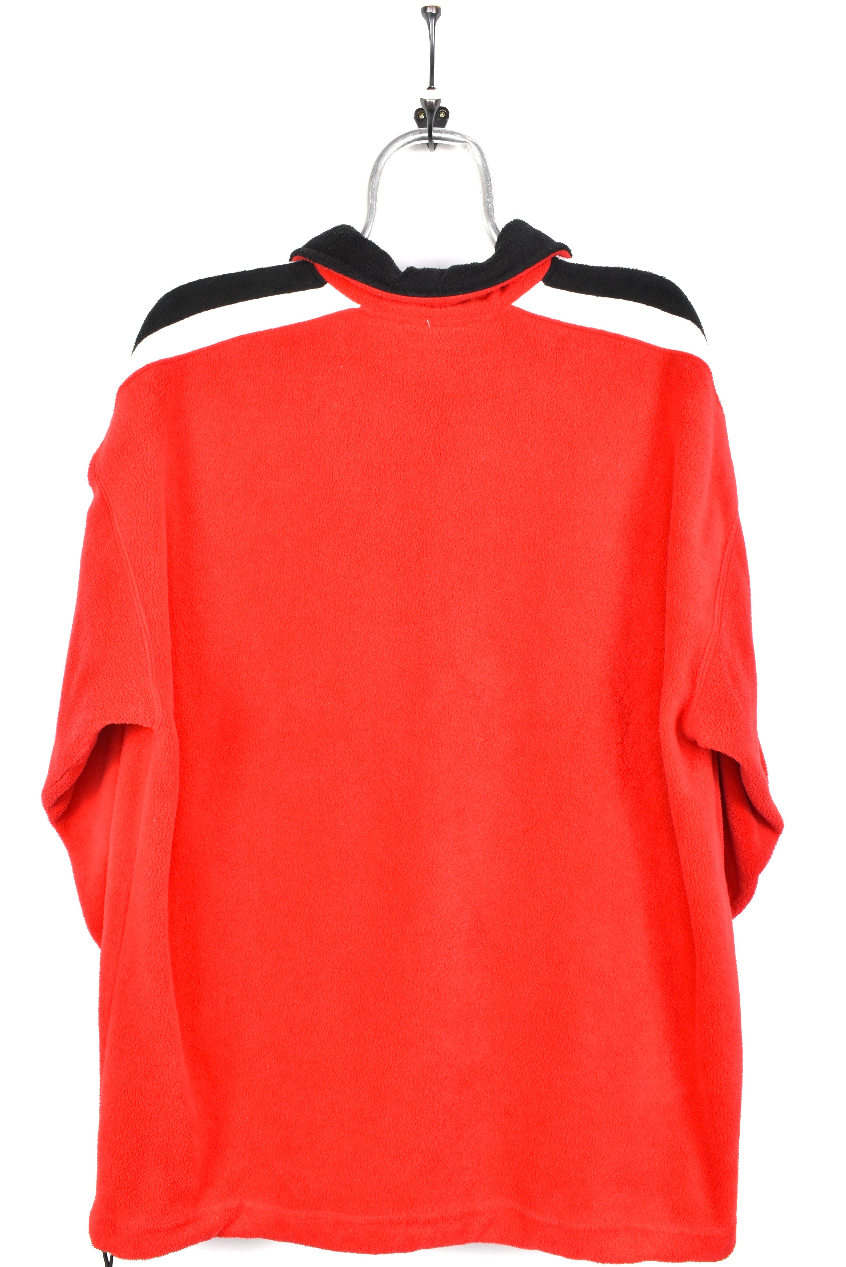 Vintage Tampa Bay Buccaneers fleece, NFL red embroidered 1/4 zip sweatshirt - AU XXL PRO SPORT