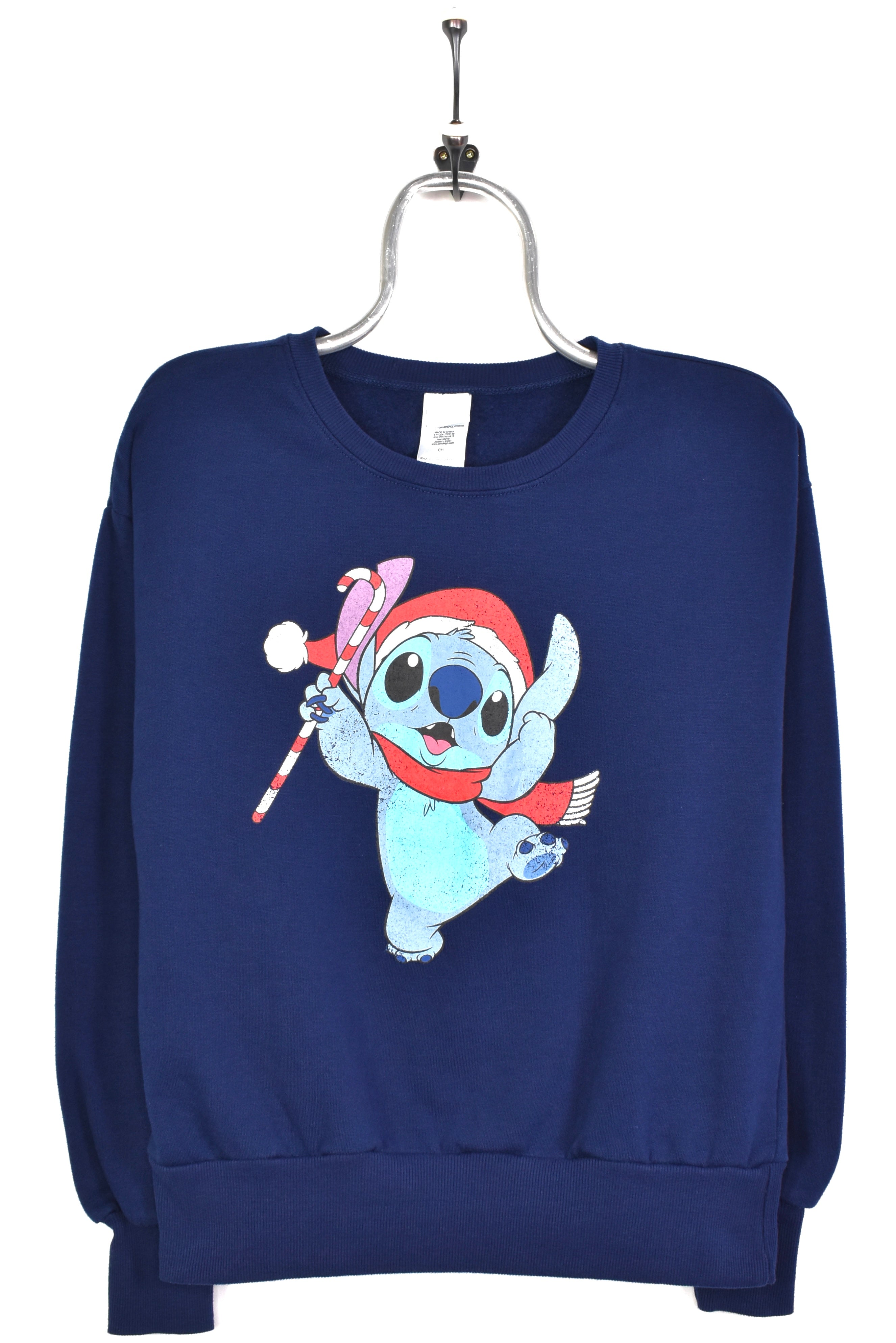 Modern Womens Disney stitch navy sweatshirt | Small DISNEY / CARTOON
