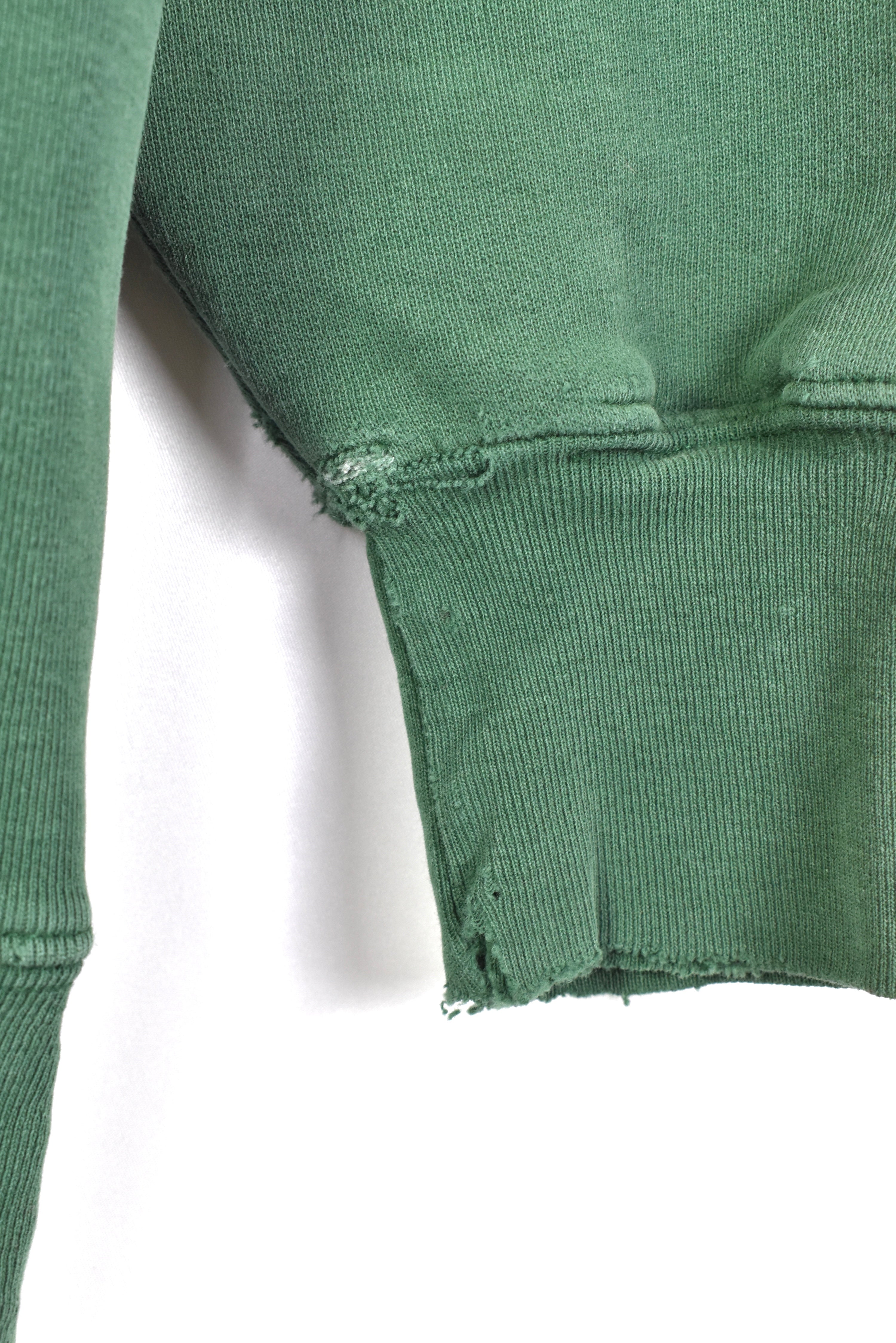 Vintage wright state university embroidered green sweatshirt | medium COLLEGE