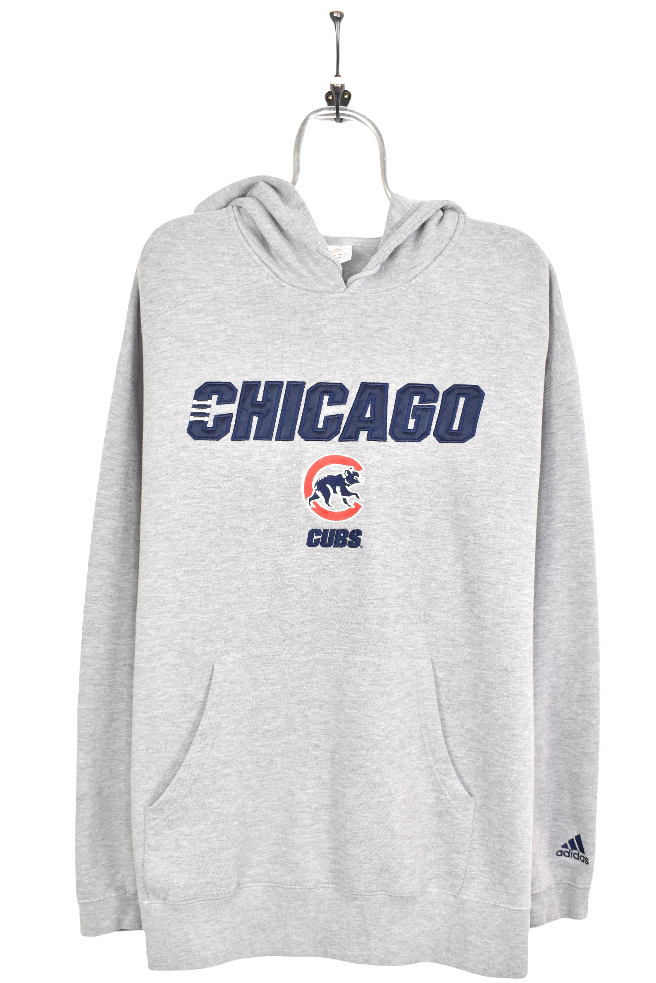 Vintage MLB Chicago Cubs embroidered grey hoodie | XXL PRO SPORT