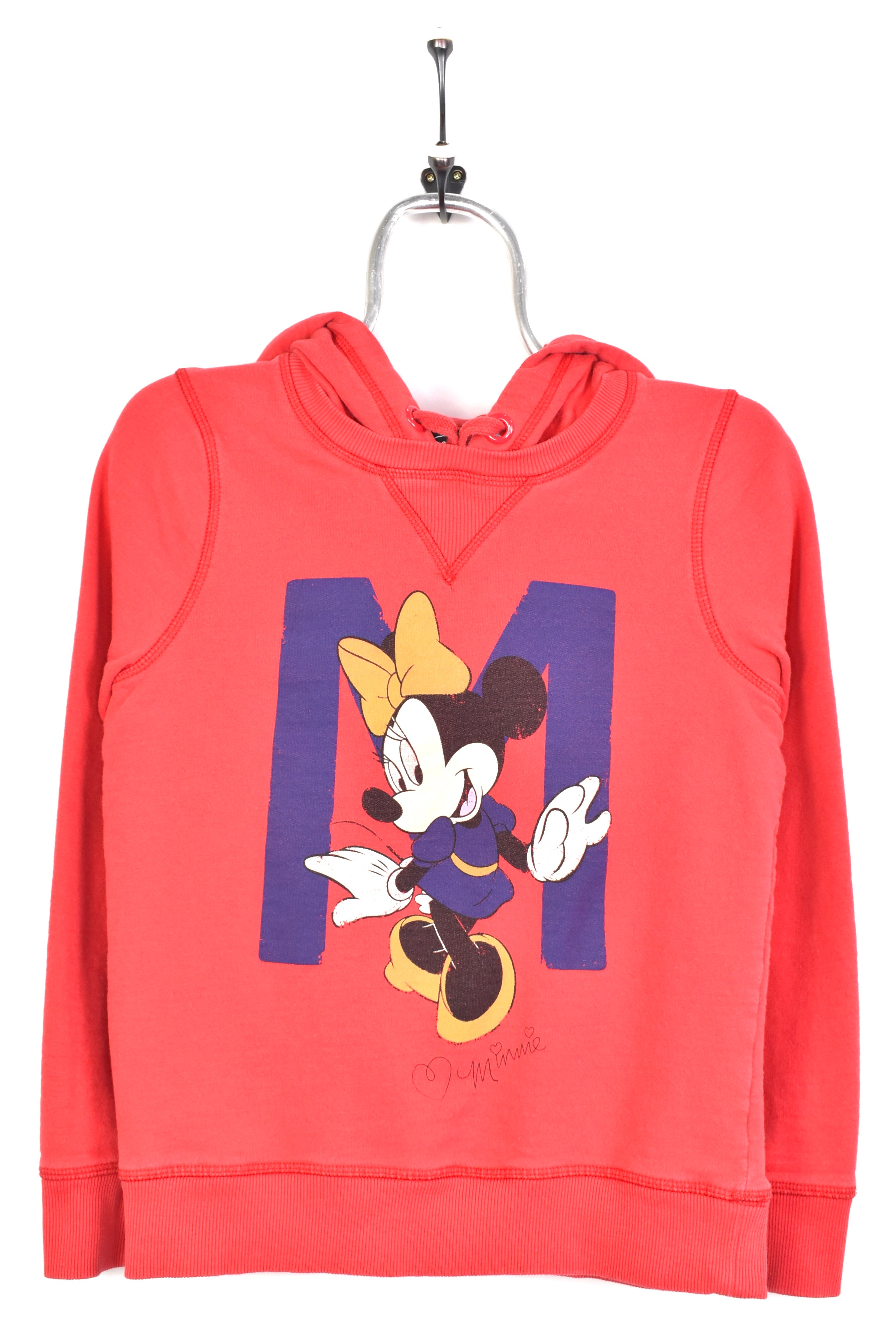 Vintage Women's Disney Minnie Mouse red hoodie | Small DISNEY / CARTOON