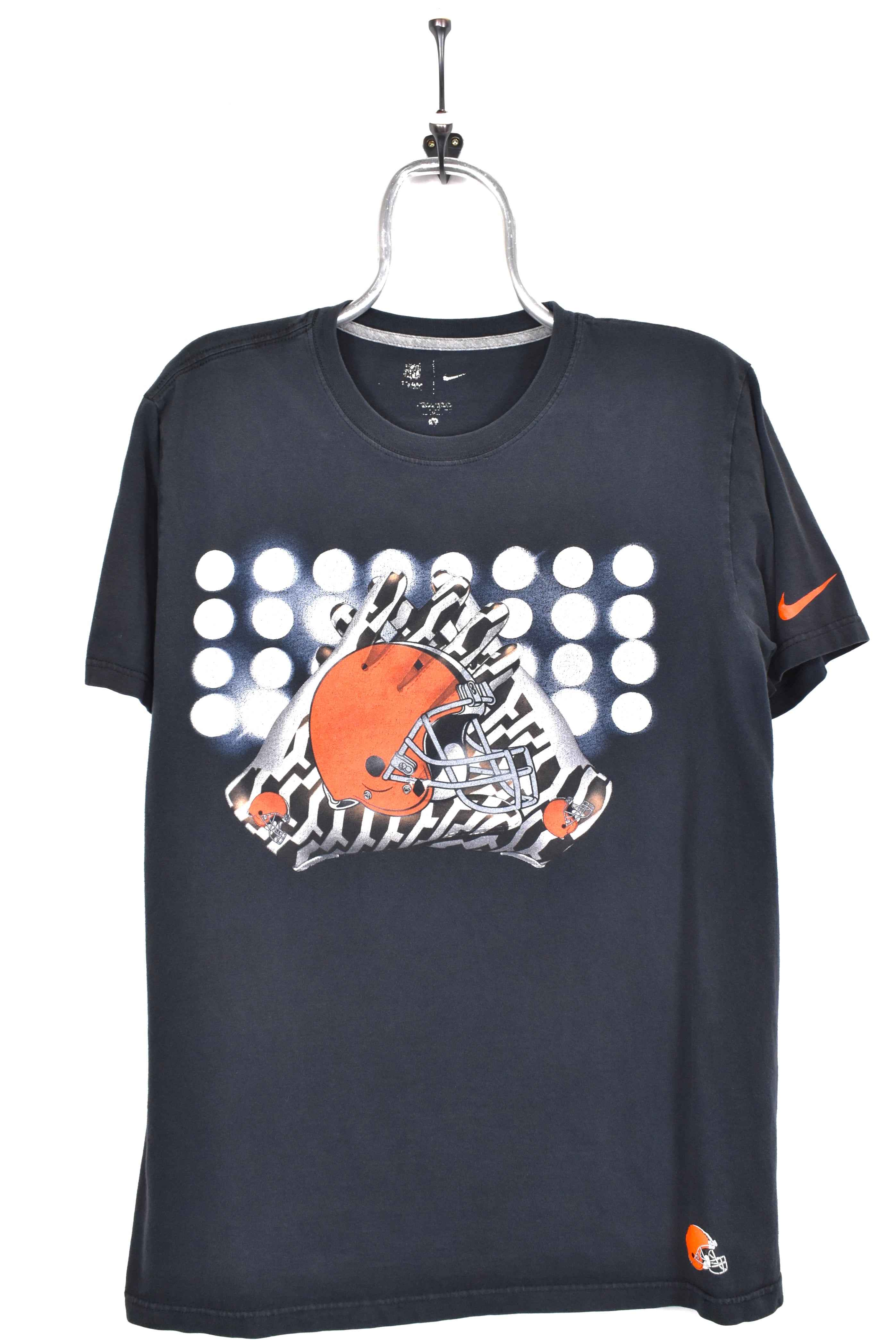 Vintage Chicago Bears shirt, NFL black graphic tee - AU Medium PRO SPORT
