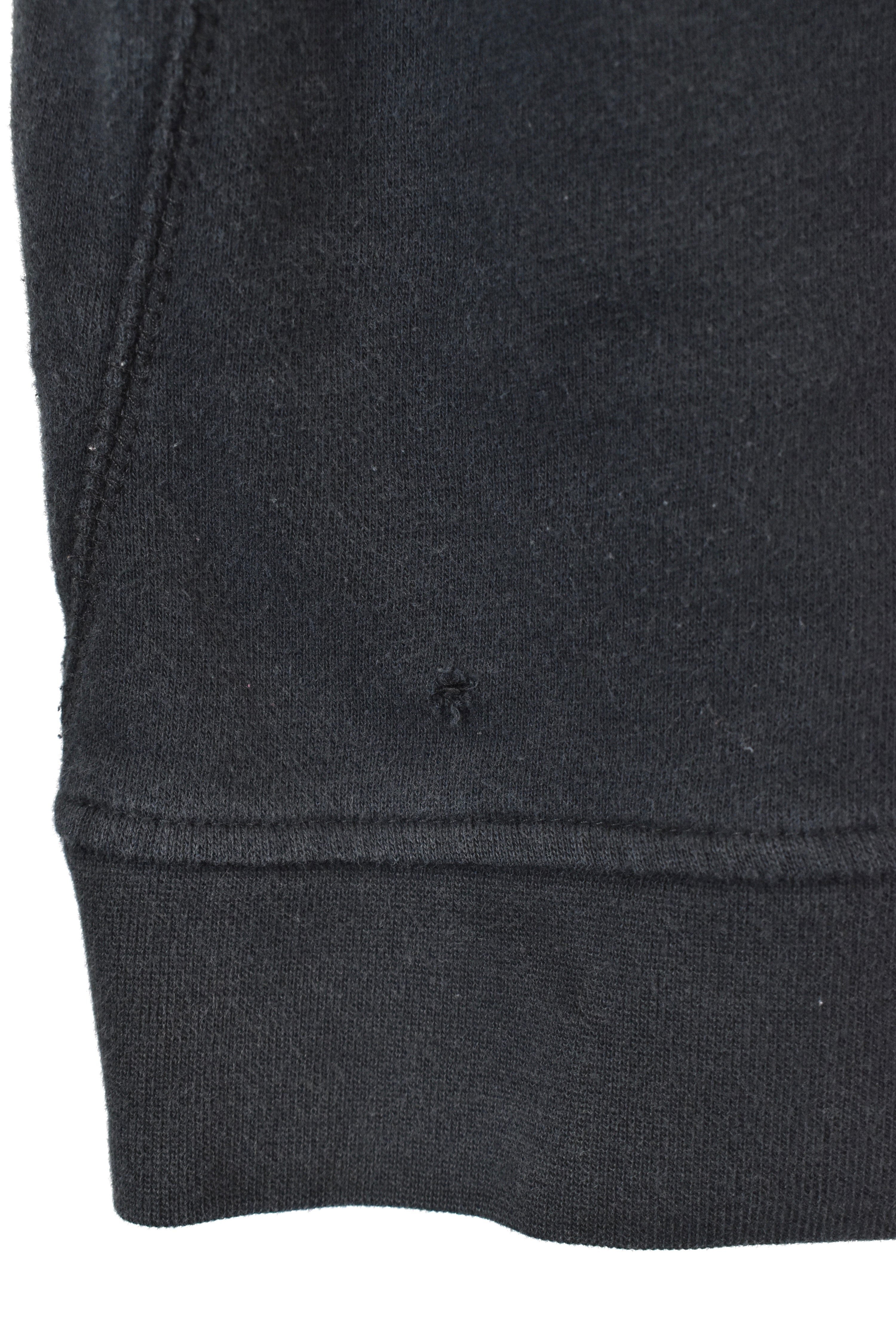 Vintage Reebok hoodie, black embroidered sweatshirt - AU XL REEBOK