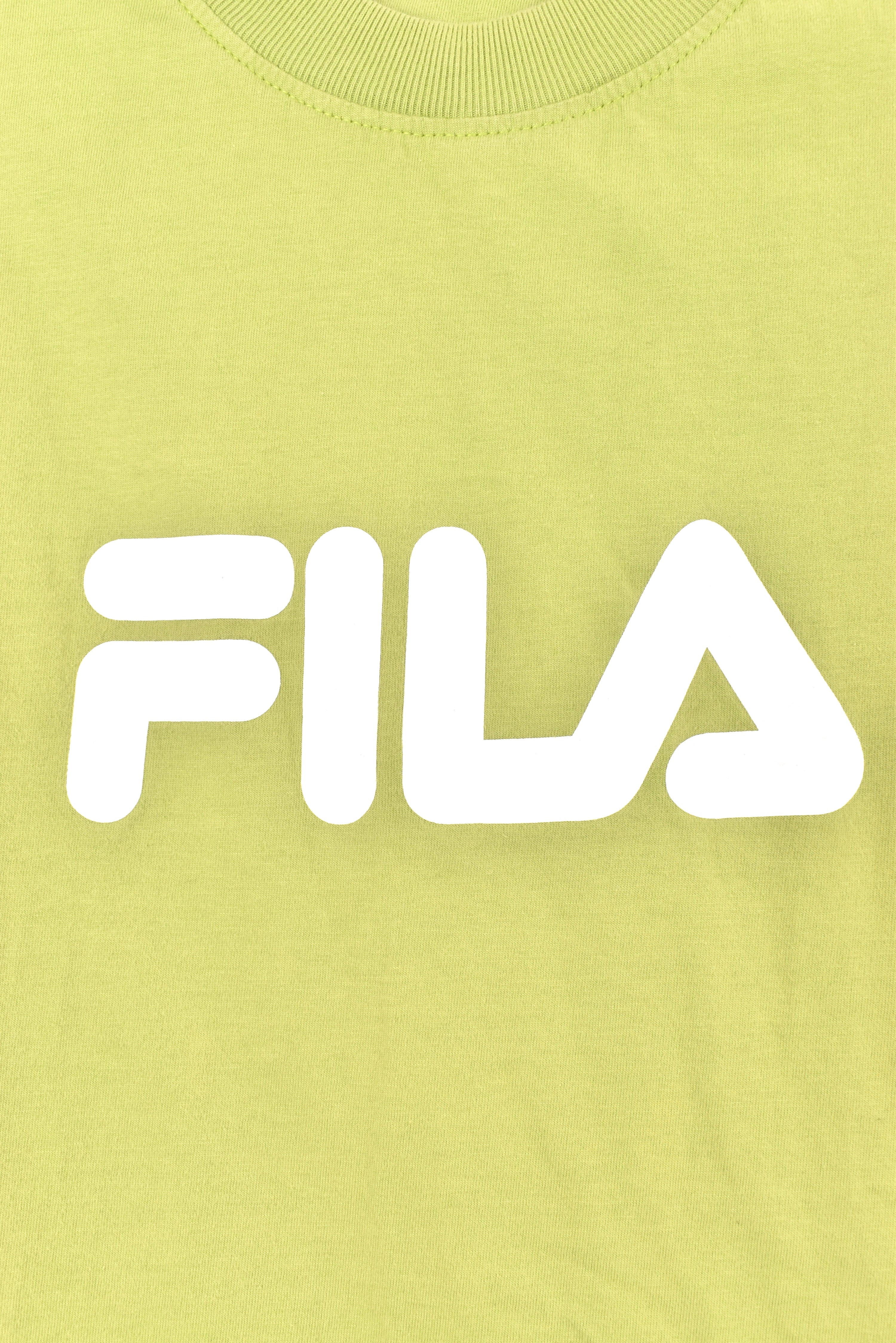 Vintage Fila shirt, green graphic tee - AU M FILA