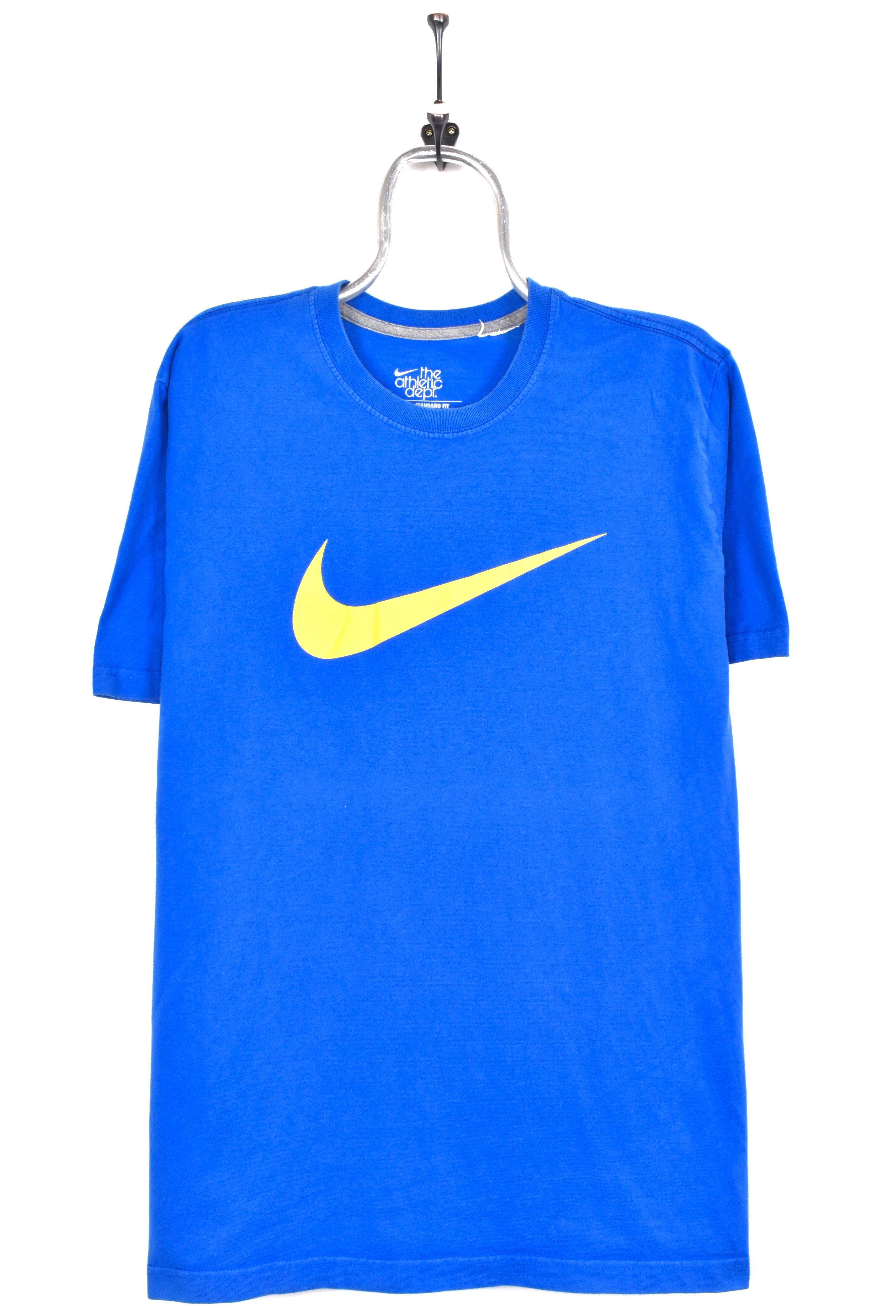Vintage Nike shirt, blue graphic tee - AU Large NIKE