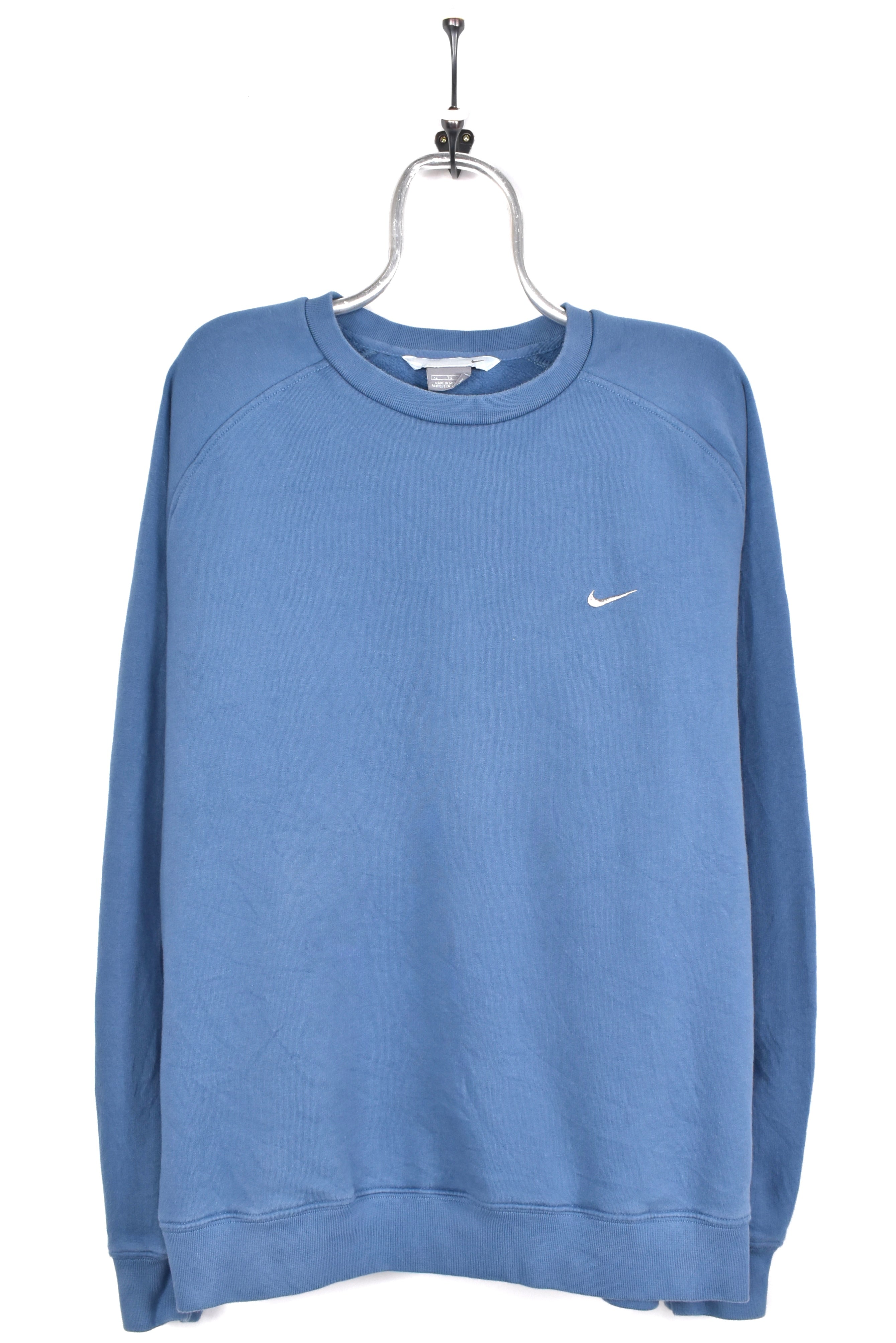 Vintage Nike sweatshirt, blue embroidered crewneck - AU XL NIKE